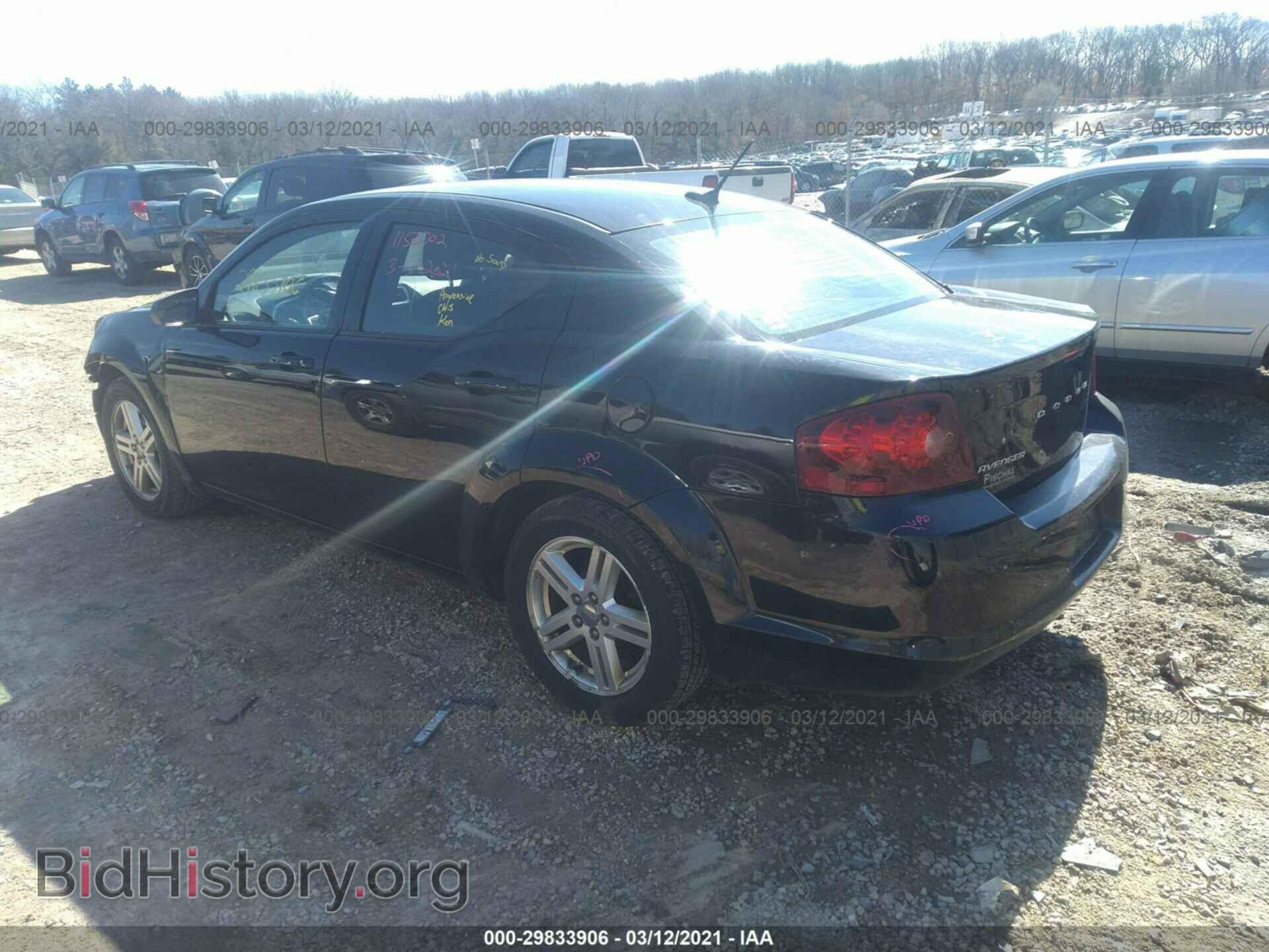 2011 DODGE AVENGER - VIN: 1B3BD1FB7BN577174 - Фото 3