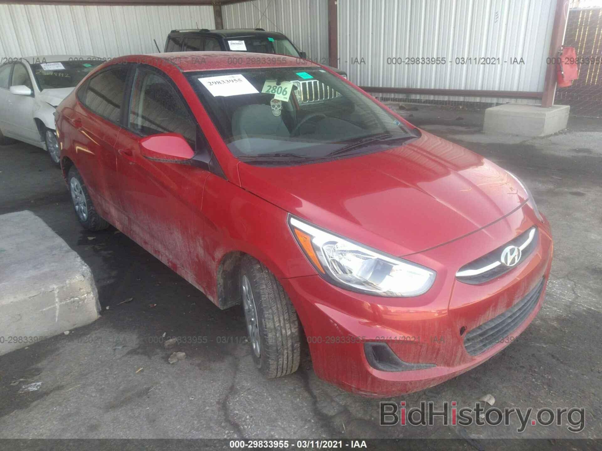 Photo KMHCT4AE3HU251553 - HYUNDAI ACCENT 2017