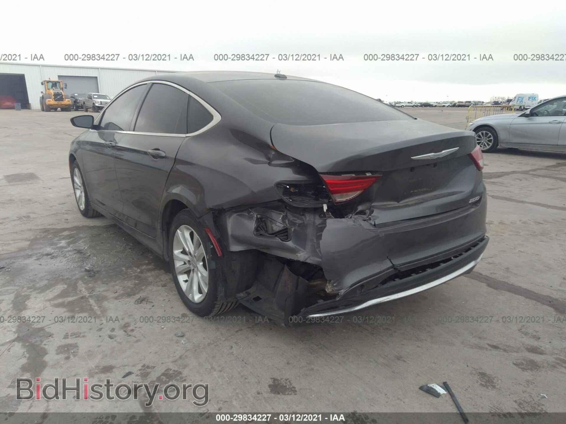 2015 CHRYSLER 200 - VIN: 1C3CCCABXFN587183 - Photo 3