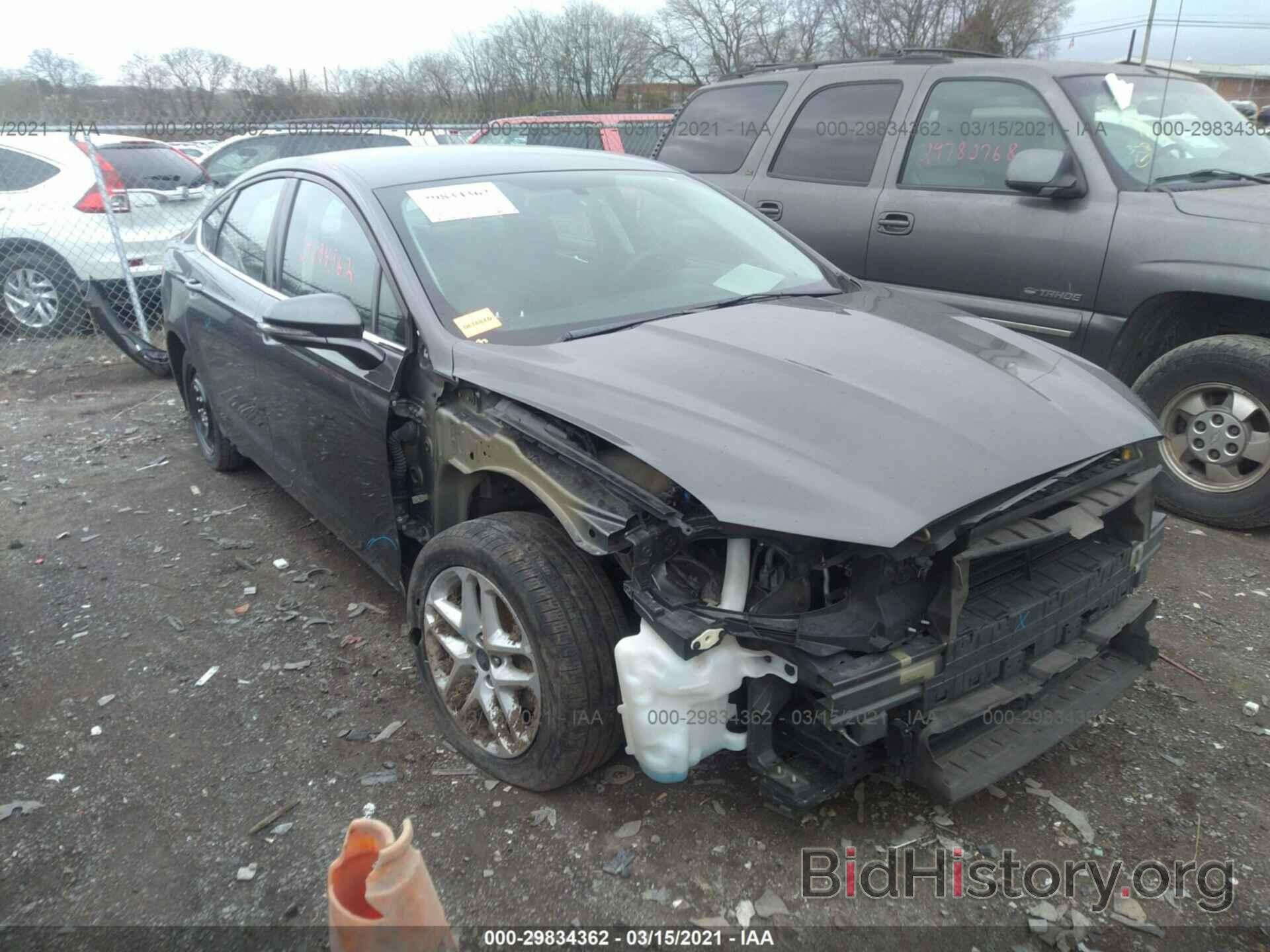 Photo 3FA6P0H73GR343425 - FORD FUSION 2016