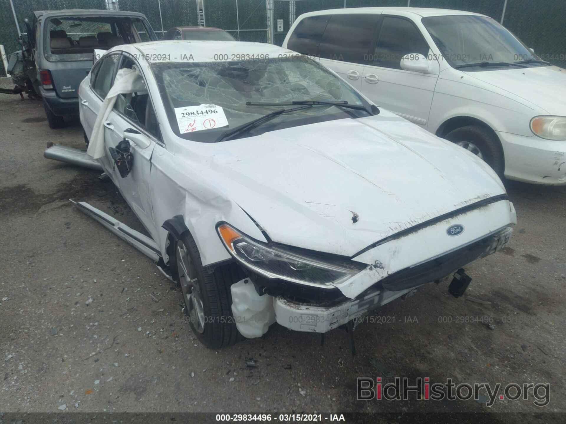 Photo 3FA6P0CD6KR270251 - FORD FUSION 2019