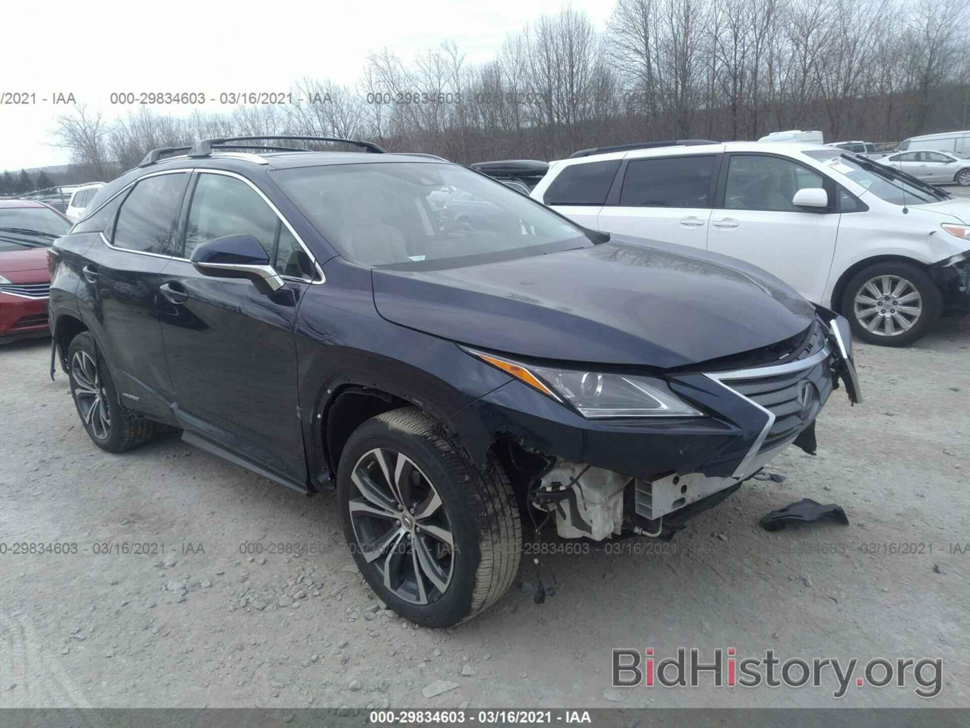 Photo 2T2BGMCA1GC007745 - LEXUS RX 450H 2016