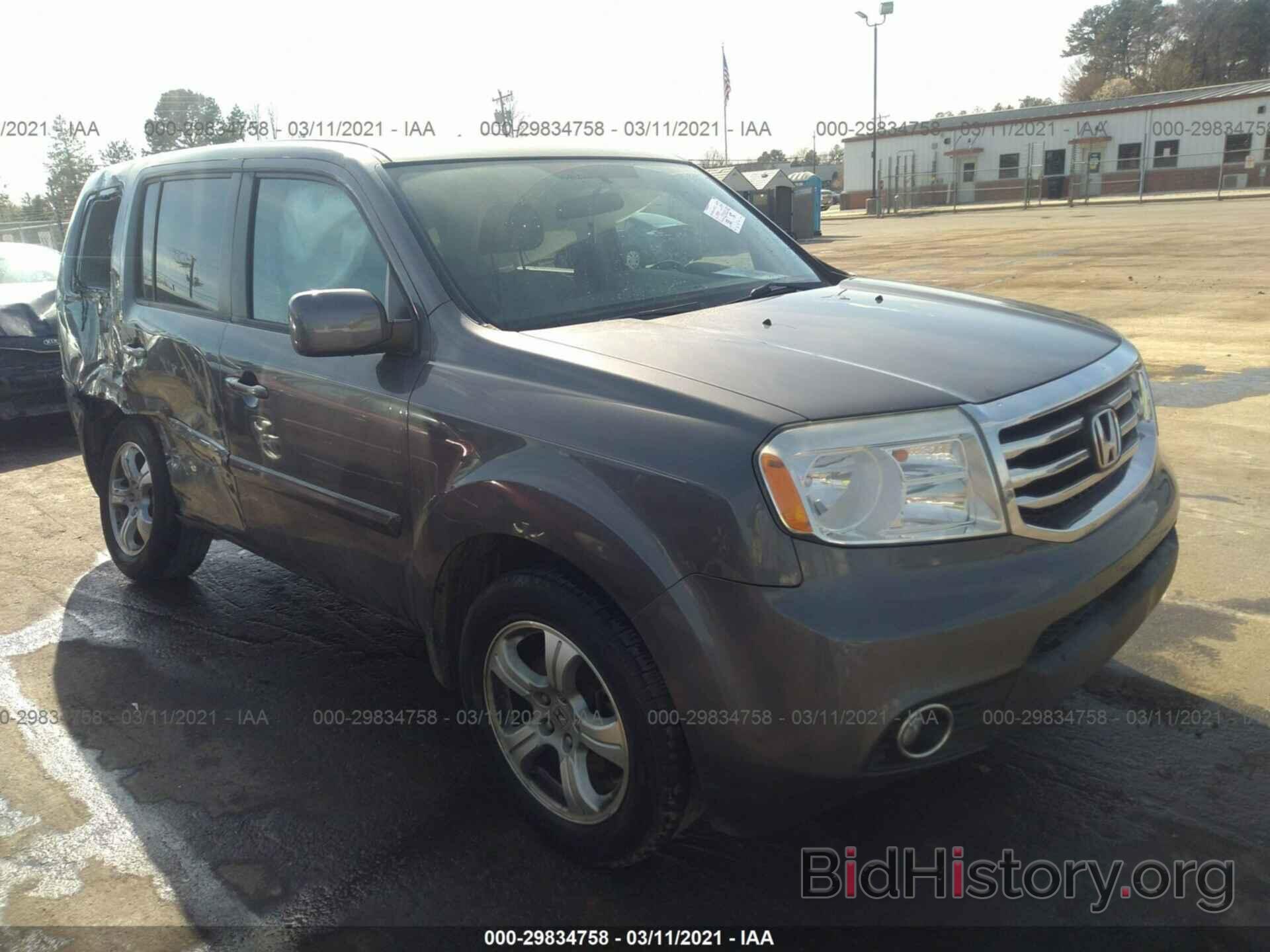 Фотография 5FNYF3H4XEB028309 - HONDA PILOT 2014