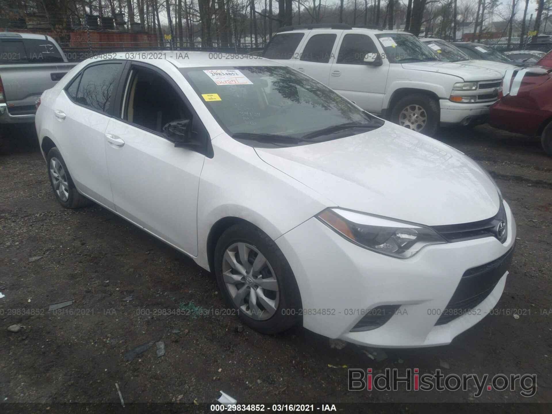 Photo 2T1BURHE7GC654530 - TOYOTA COROLLA 2016