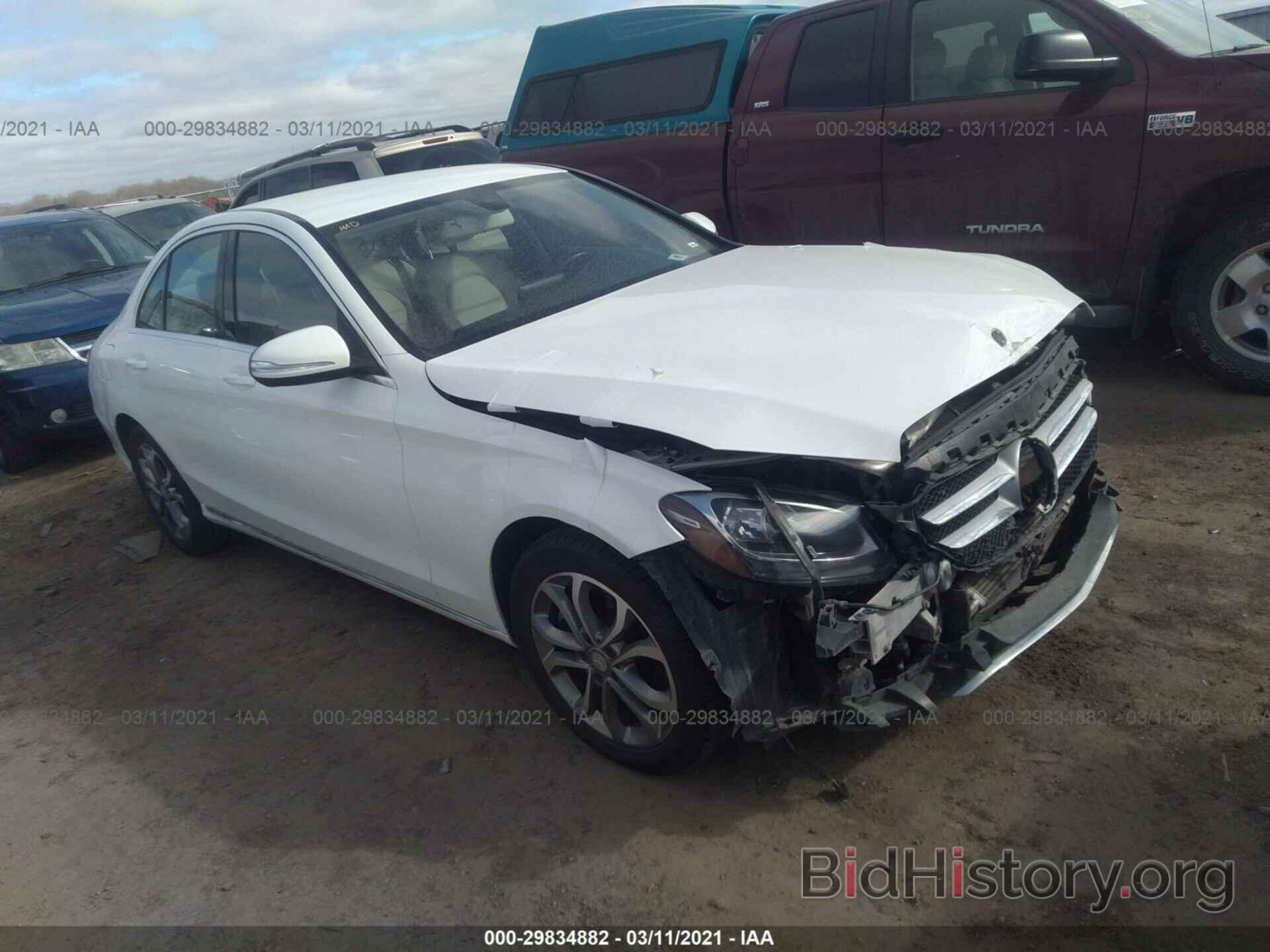 Photo 55SWF4KB3FU051581 - MERCEDES-BENZ C-CLASS 2015