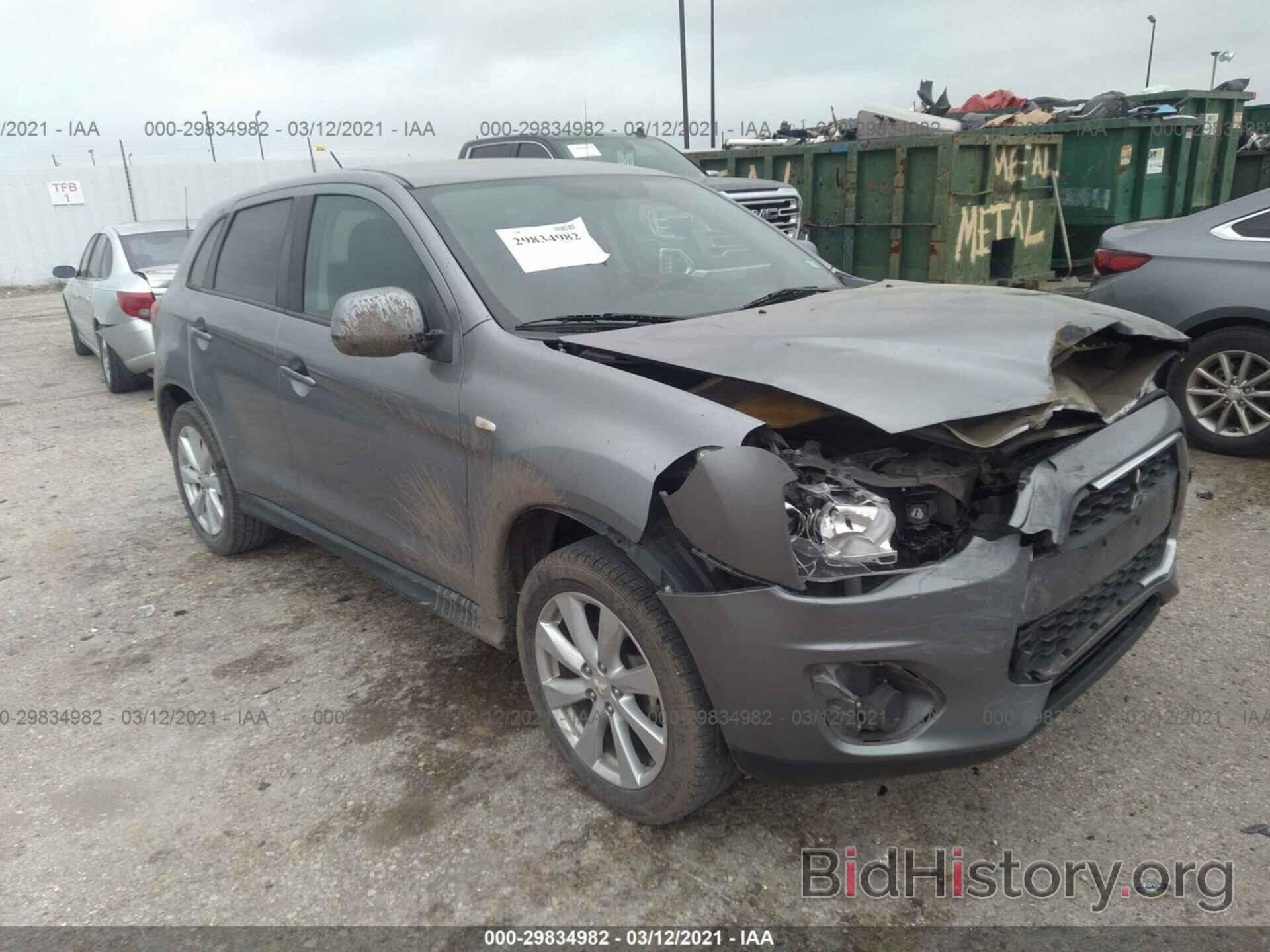 Photo 4A4AP3AU3DE018741 - MITSUBISHI OUTLANDER SPORT 2013