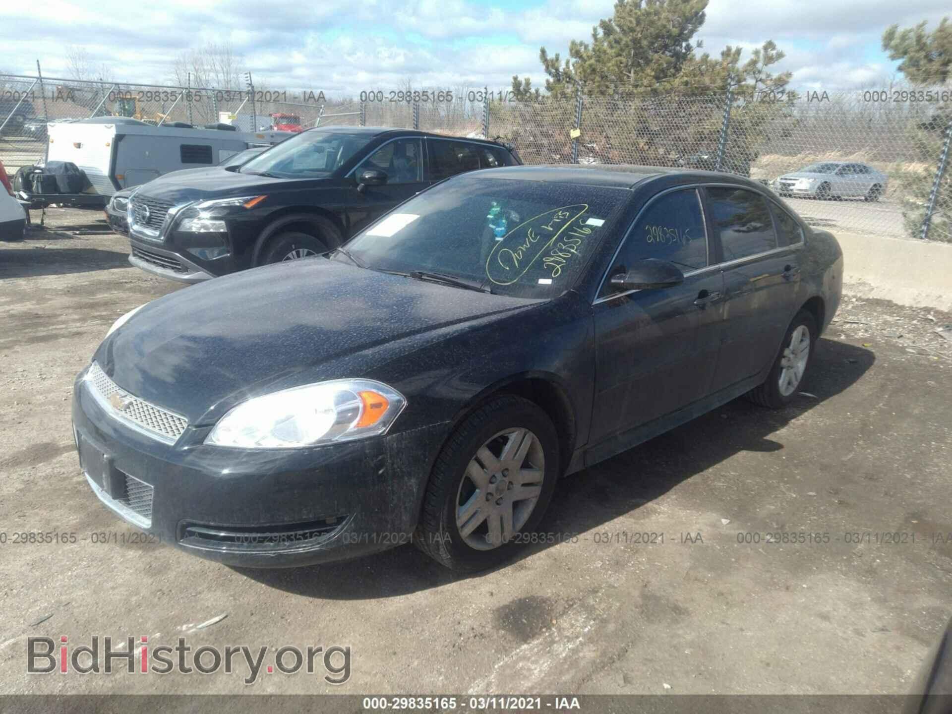 2012 CHEVROLET IMPALA - VIN: 2G1WG5E30C1173640 - Фото 2