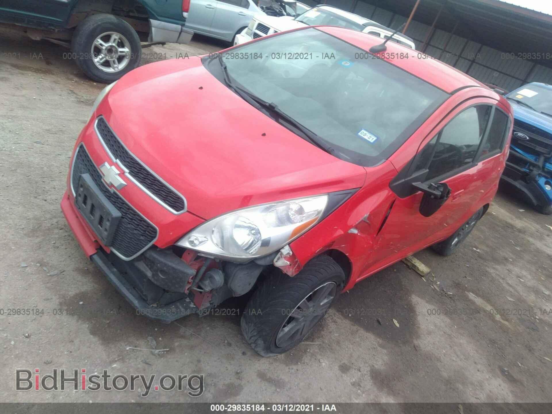 2013 CHEVROLET SPARK - VIN: KL8CB6S9XDC503781 - Фото 2