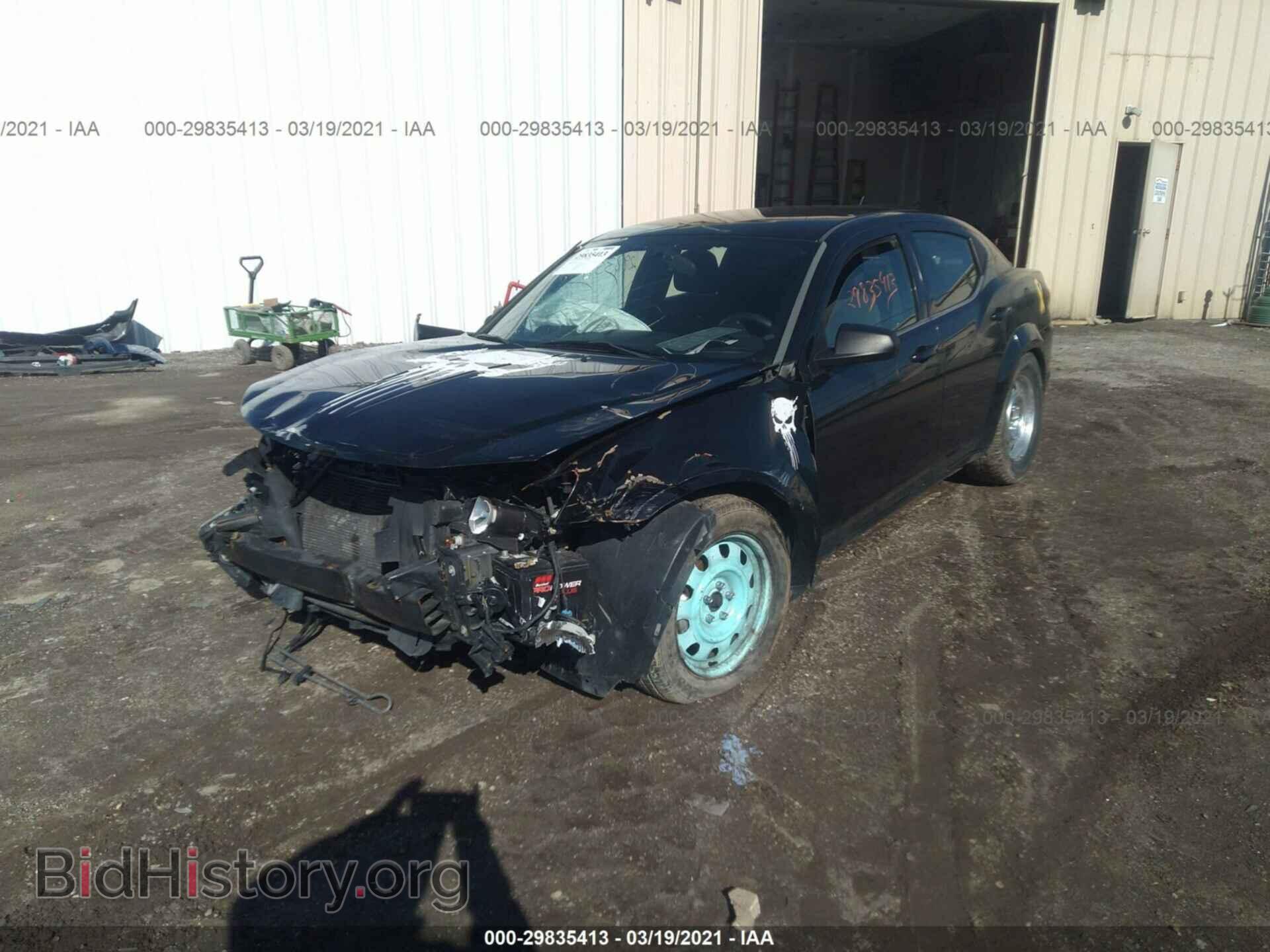 2013 DODGE AVENGER - VIN: 1C3CDZAB0DN618521 - Фото 2