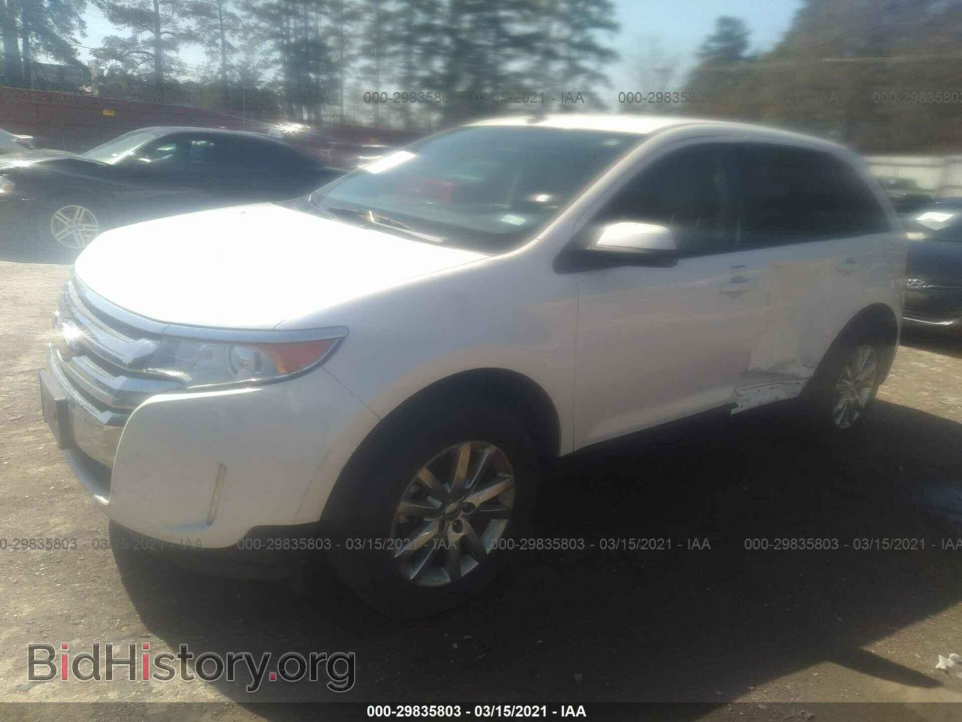 2013 FORD EDGE - VIN: 2FMDK3JC5DBE11173 - Фото 2