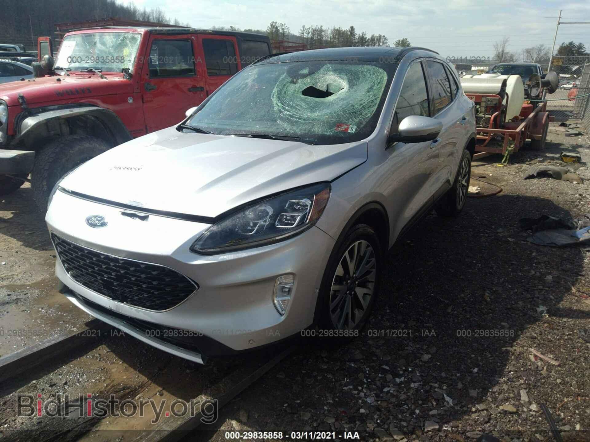 2020 FORD ESCAPE - VIN: 1FMCU9J99LUA72505 - Фото 2