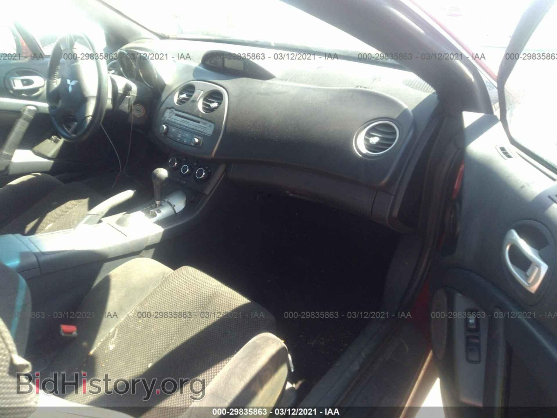 2008 MITSUBISHI ECLIPSE - VIN: 4A3AL25F18E038319 - Фото 5