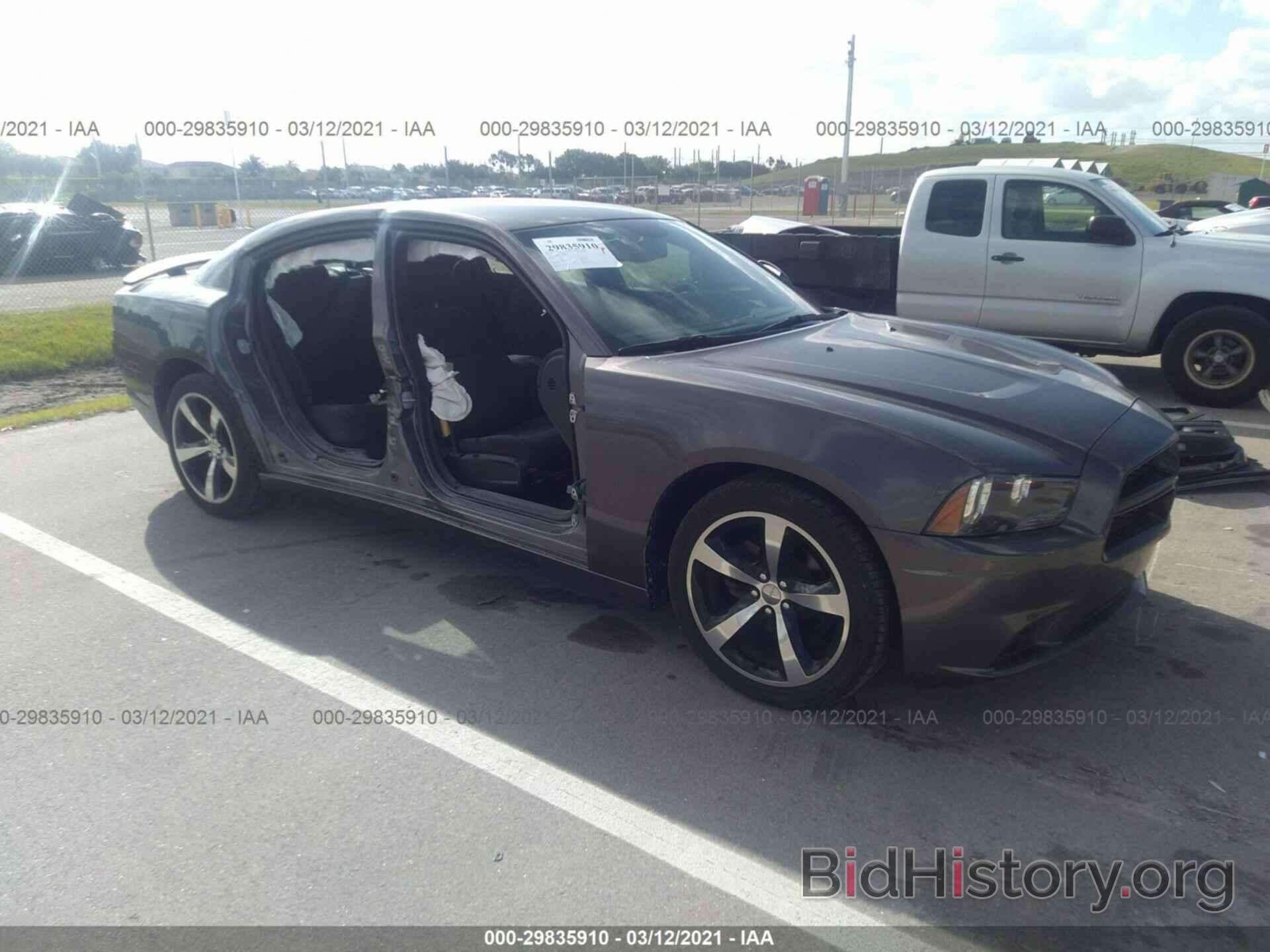 Photo 2C3CDXHG2EH360213 - DODGE CHARGER 2014