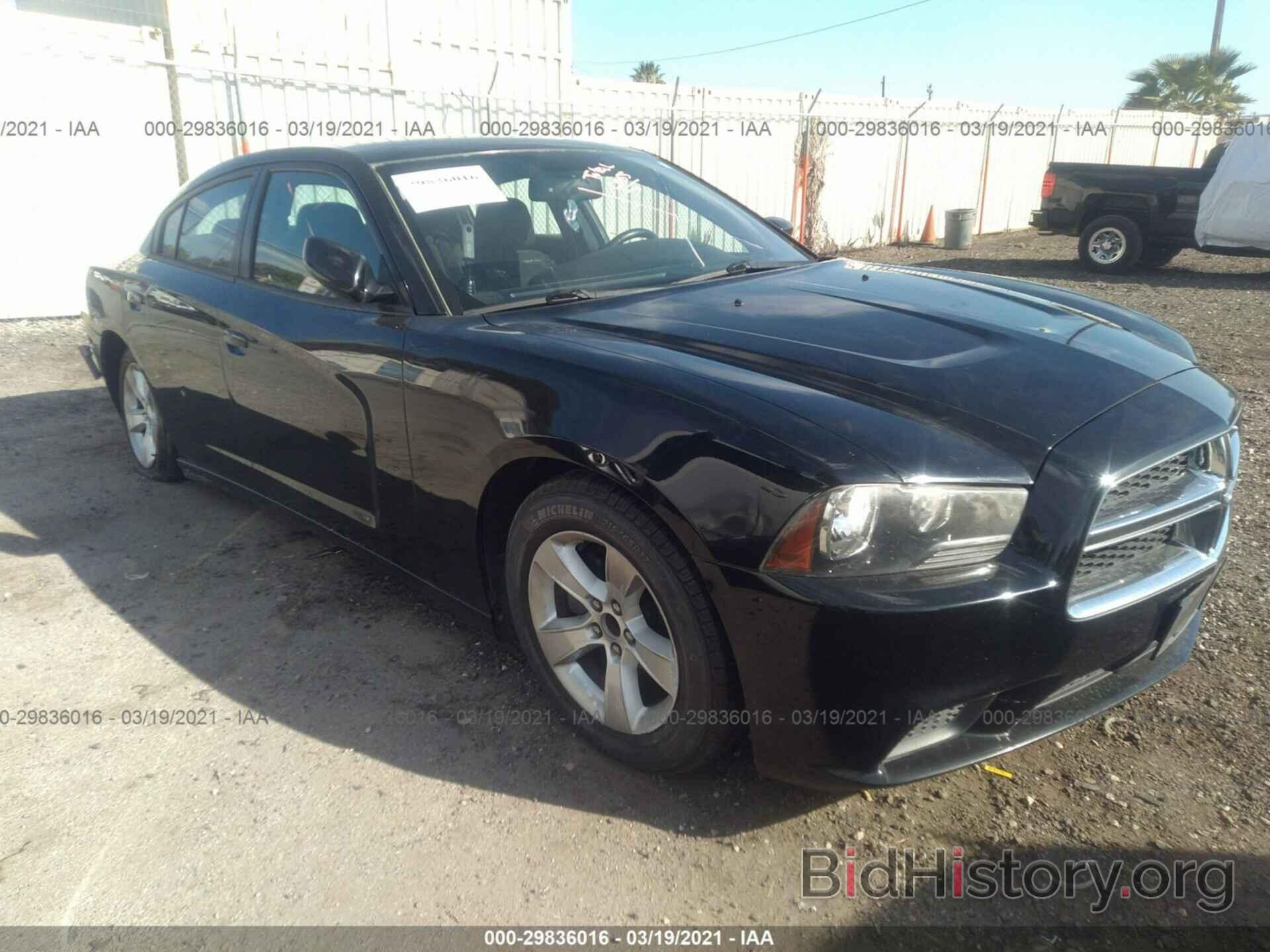 Photo 2C3CDXBG1DH539818 - DODGE CHARGER 2013