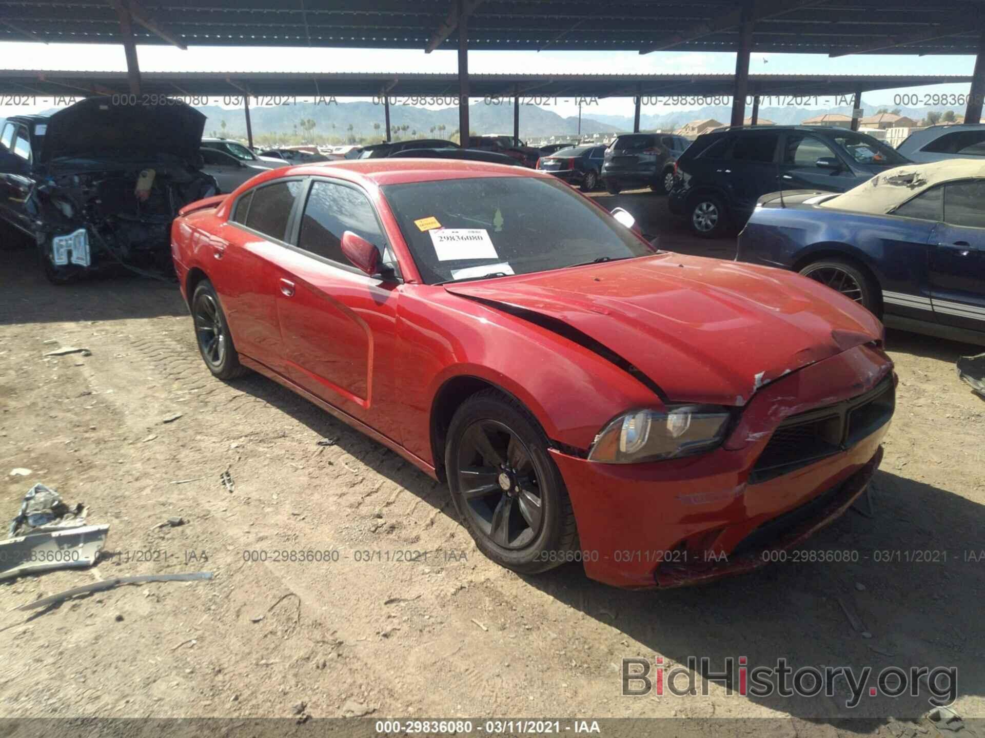 Photo 2C3CDXHG6DH614732 - DODGE CHARGER 2013