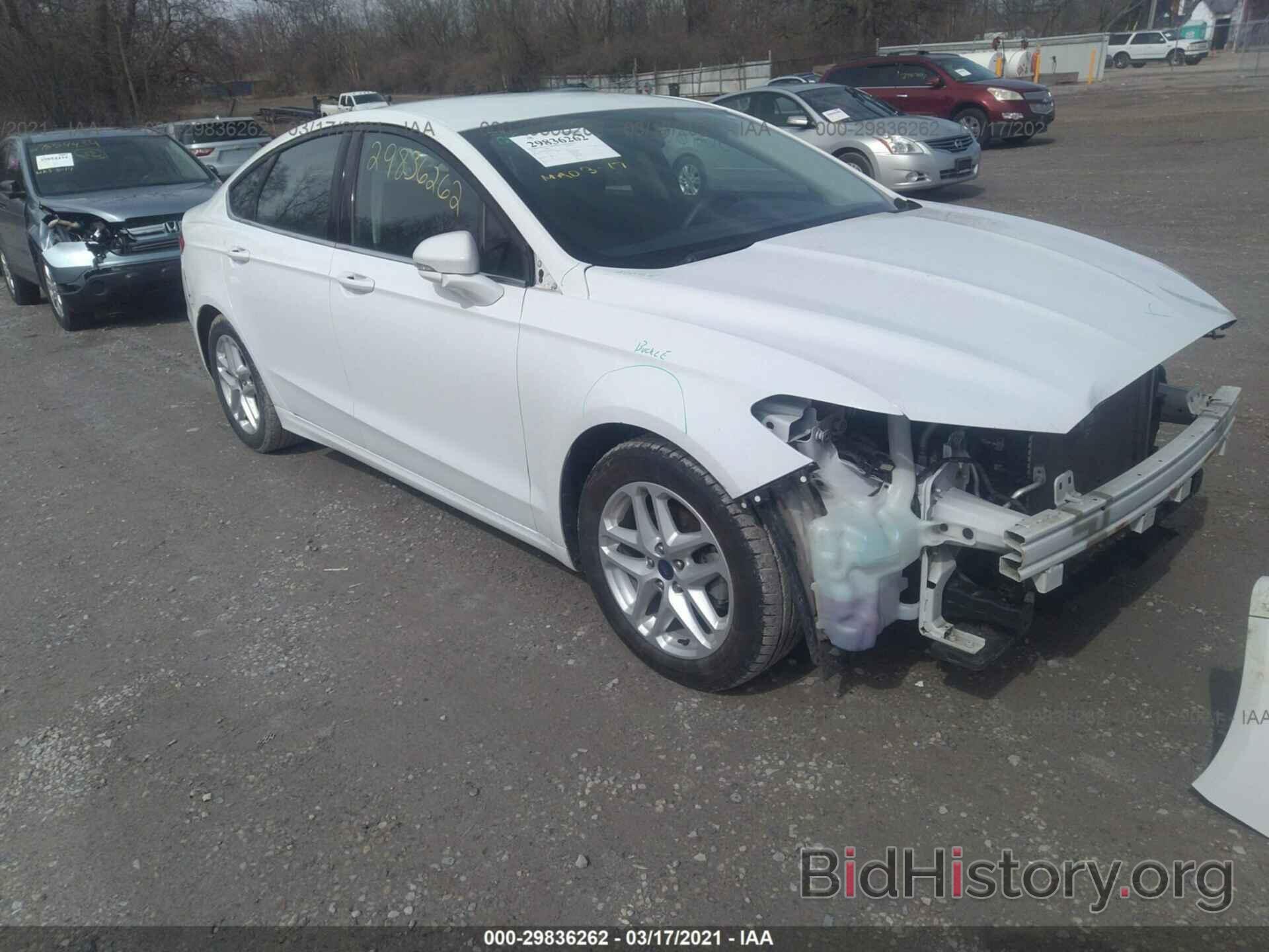 Photo 3FA6P0H70GR318370 - FORD FUSION 2016