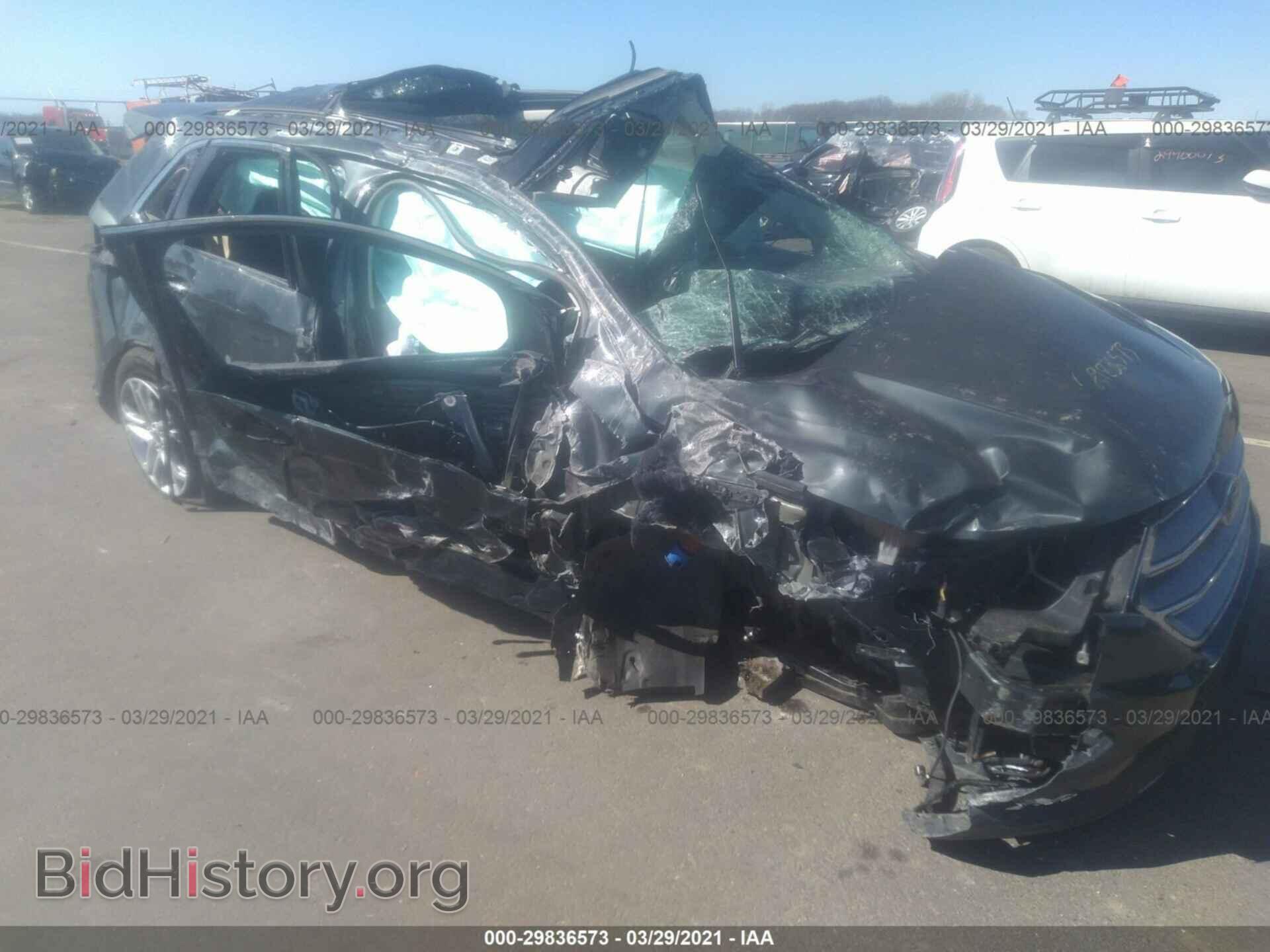 Фотография 2FMTK4K89FBB21694 - FORD EDGE 2015