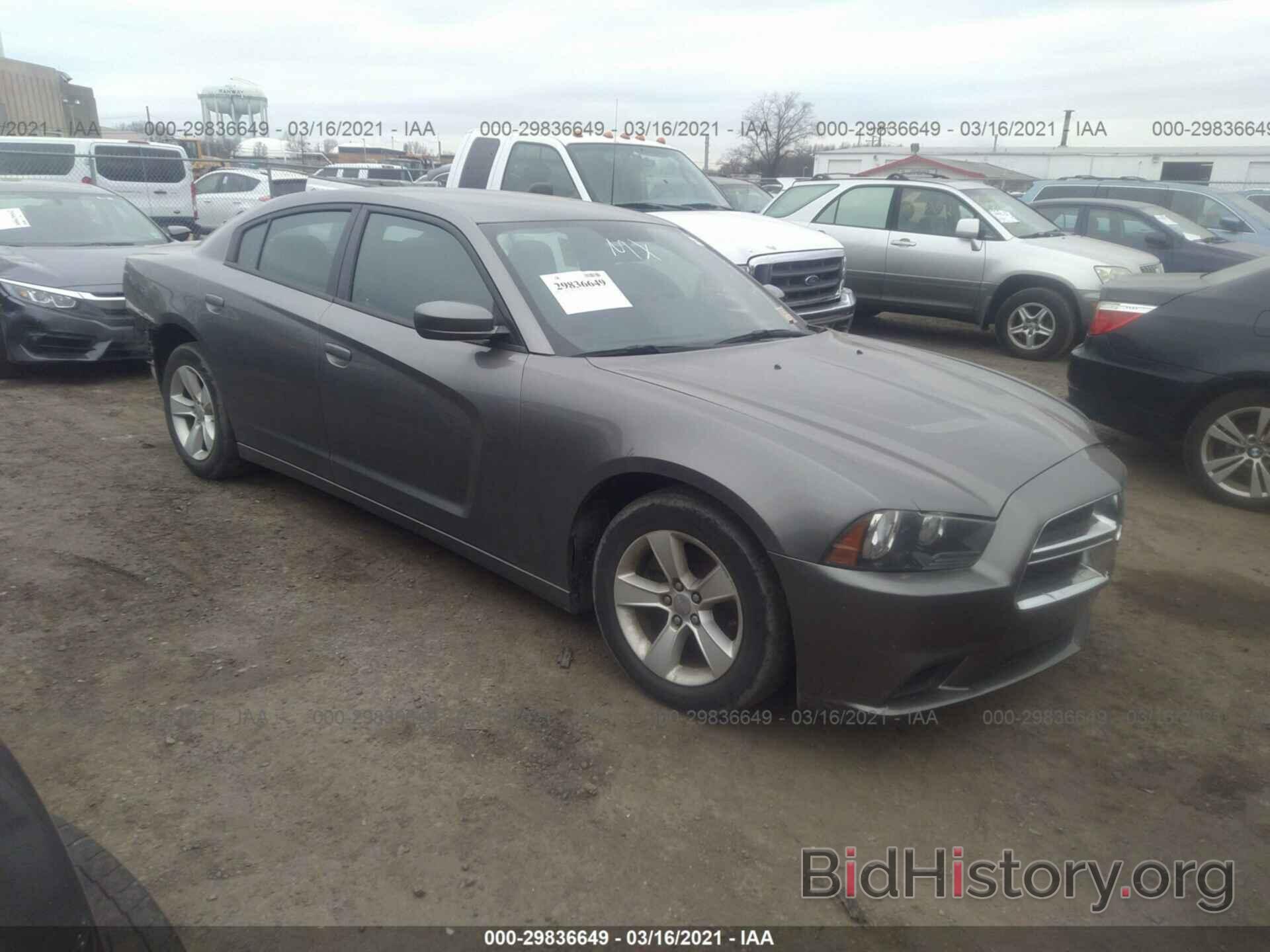 Photo 2C3CDXBG7CH296739 - DODGE CHARGER 2012