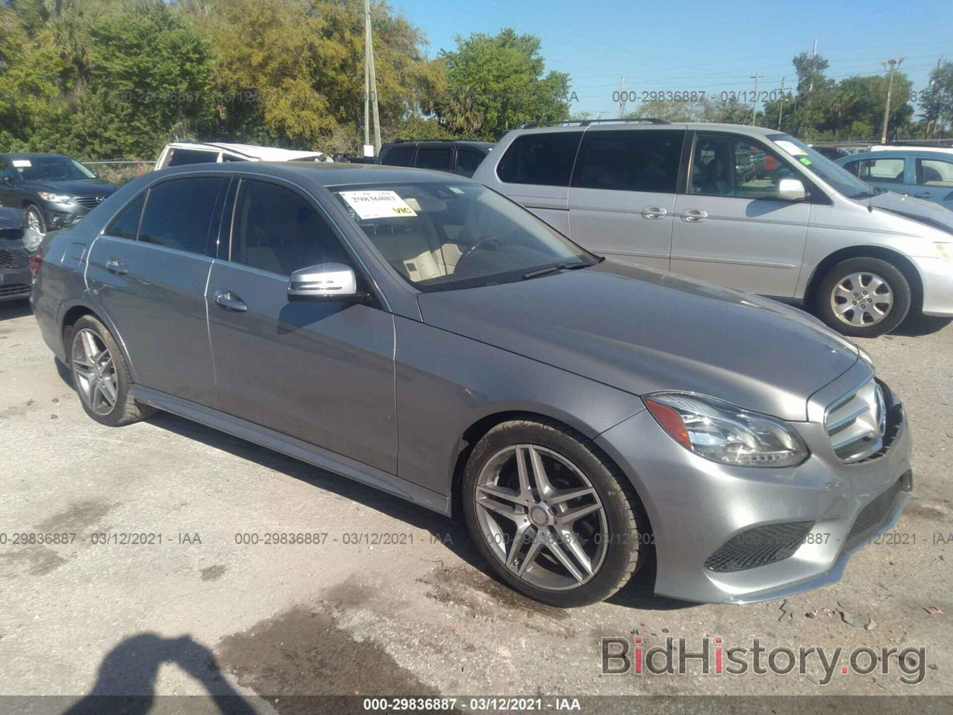 Photo WDDHF5KB1FB094633 - MERCEDES-BENZ E-CLASS 2015