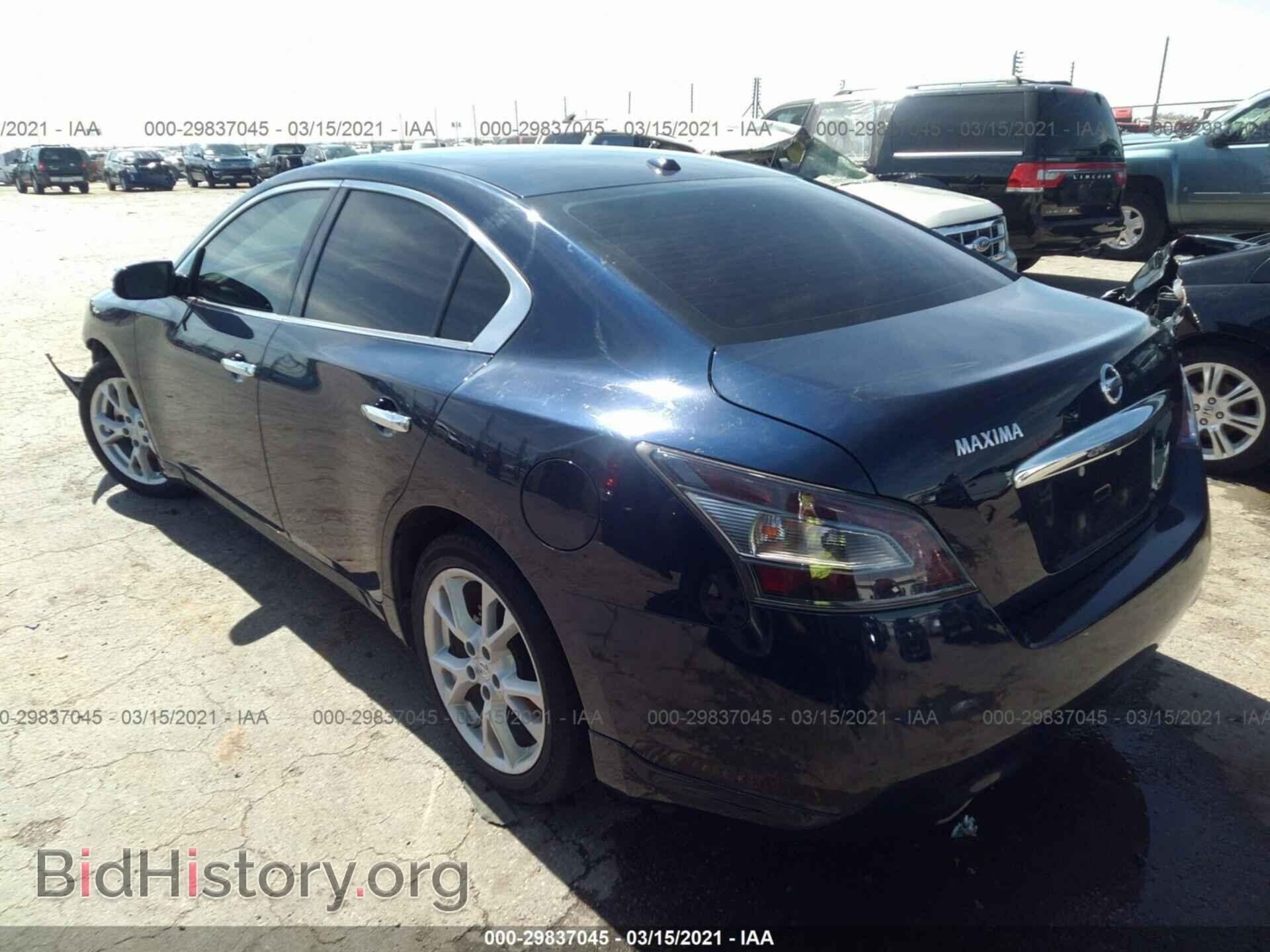 2014 NISSAN MAXIMA - VIN: 1N4AA5AP4EC910918 - Фото 3