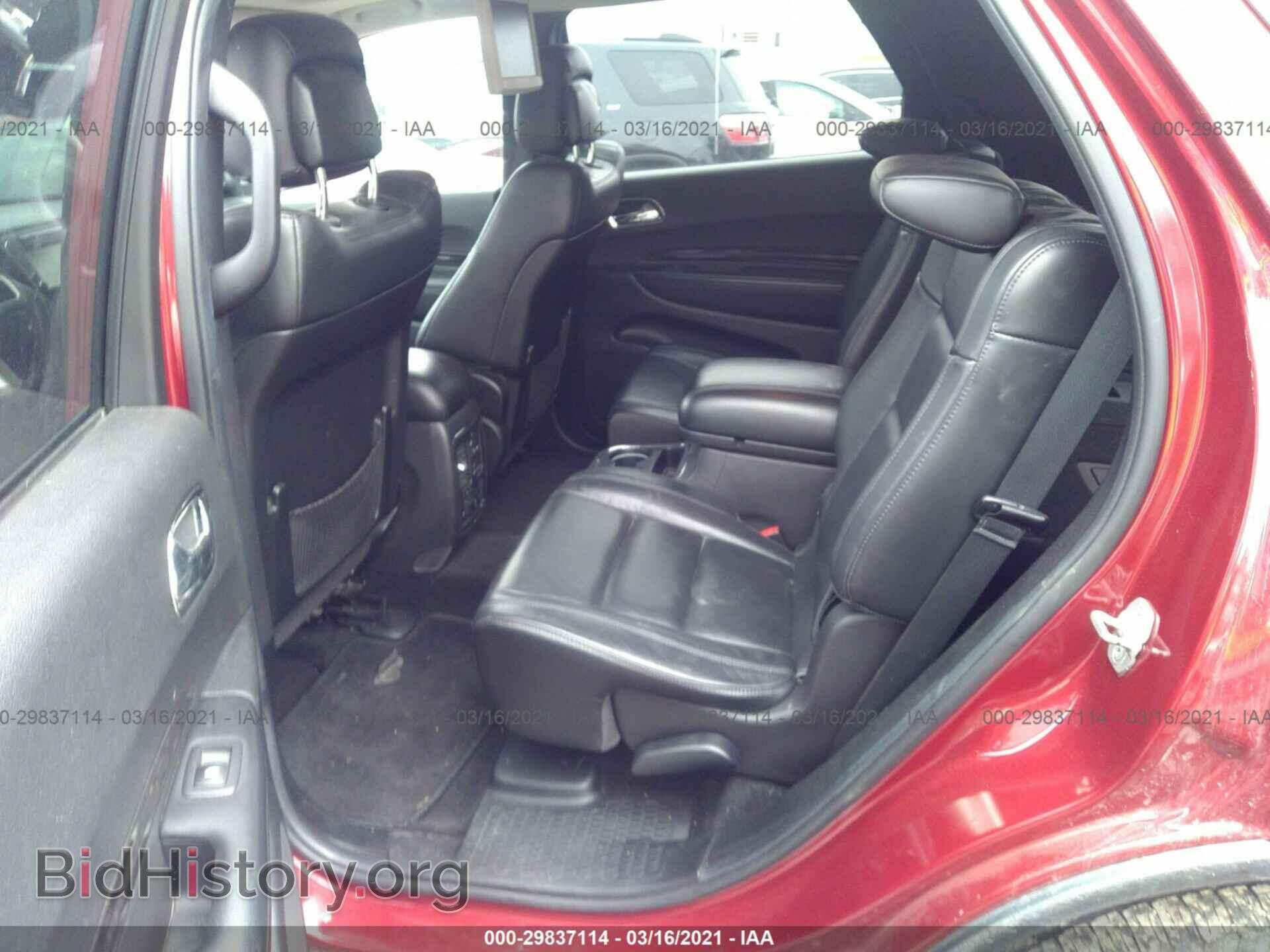 2013 DODGE DURANGO - VIN: 1C4RDJDG3DC593110 - Photo 8
