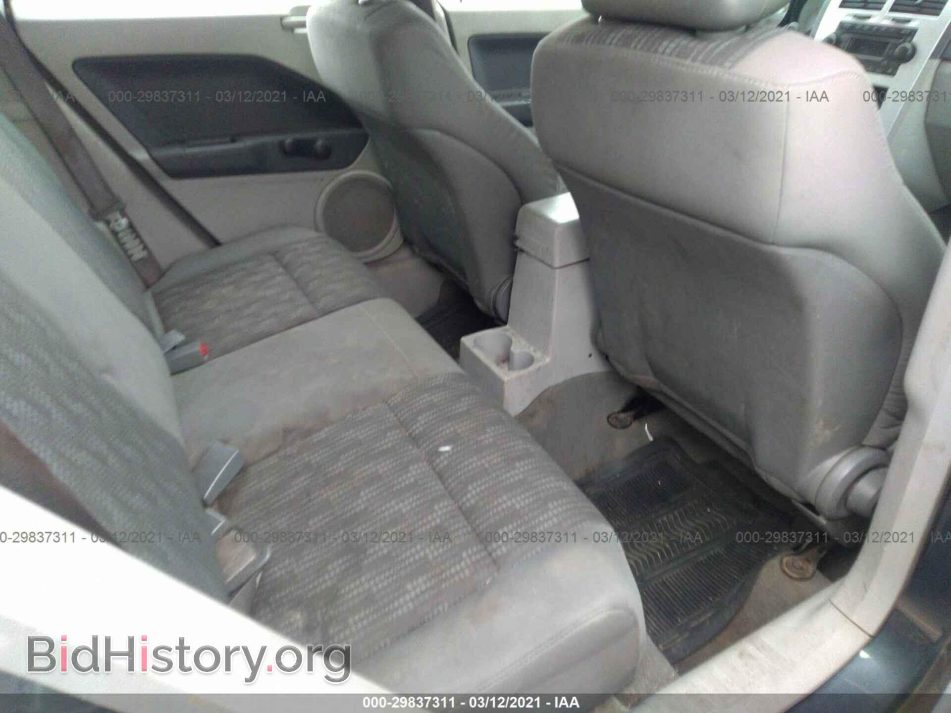 2007 DODGE CALIBER - VIN: 1B3HB28B67D231469 - Фото 8