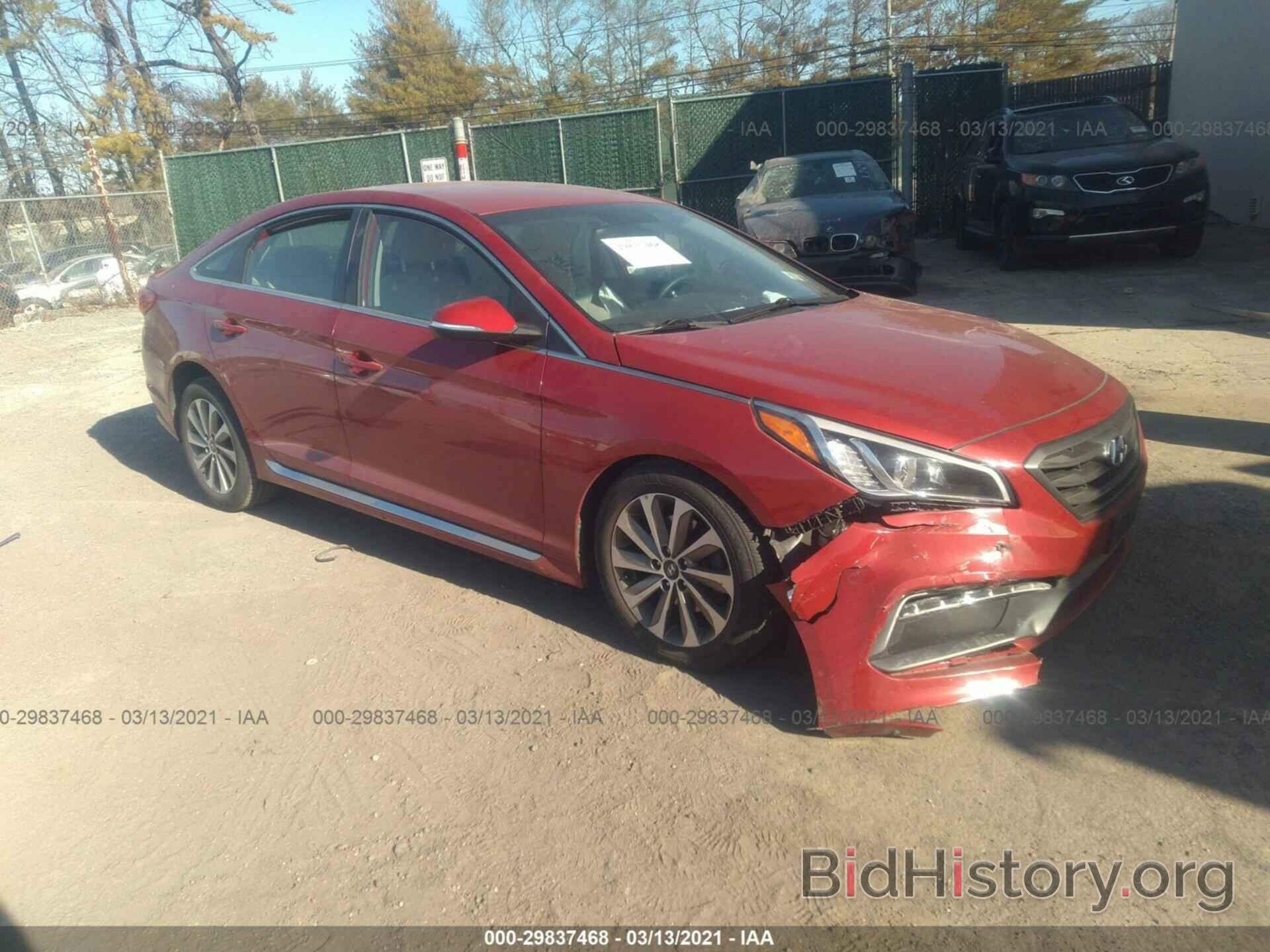 Photo 5NPE34AF8HH450646 - HYUNDAI SONATA 2017