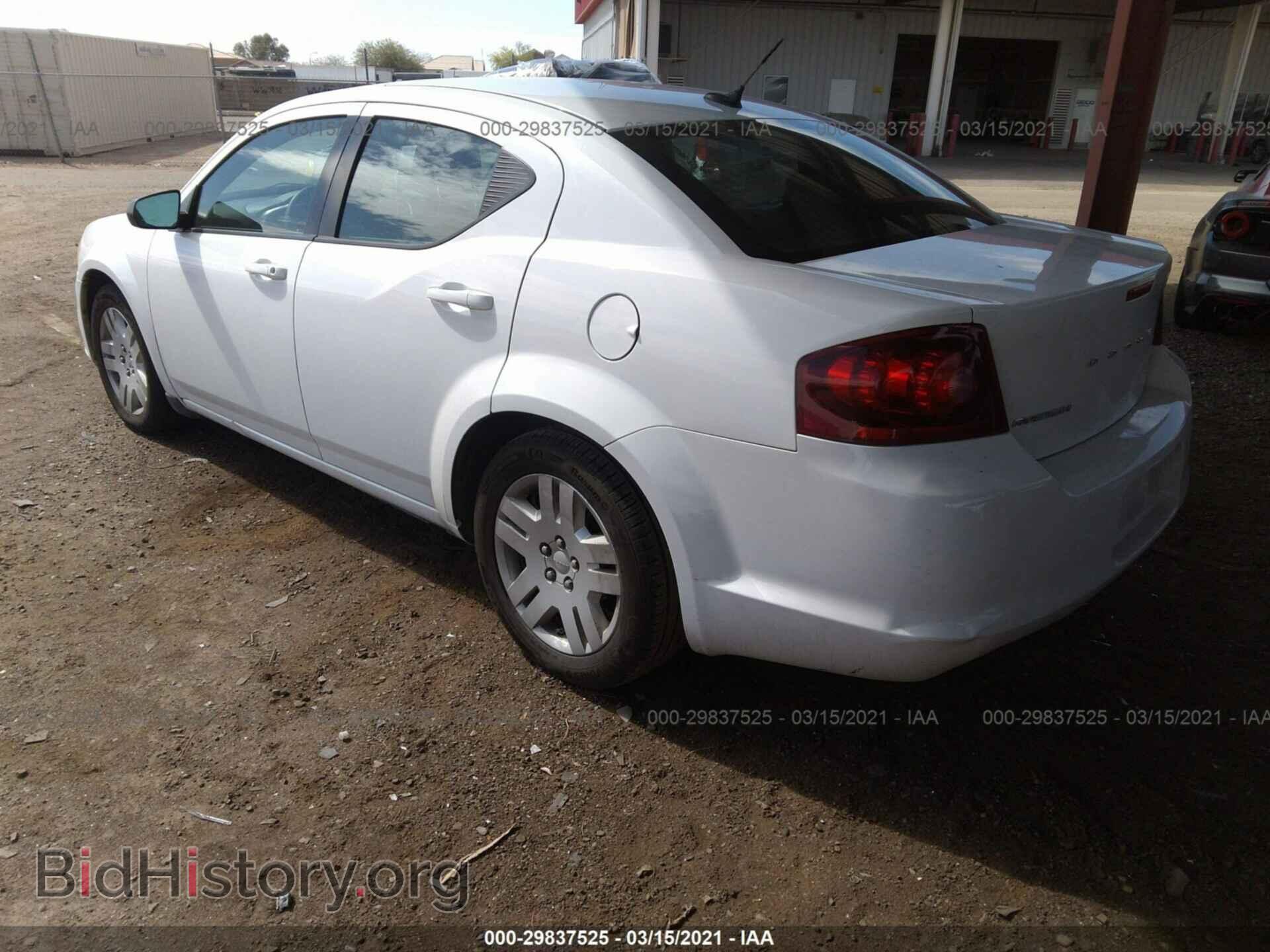 2012 DODGE AVENGER - VIN: 1C3CDZAB3CN294706 - Фото 3