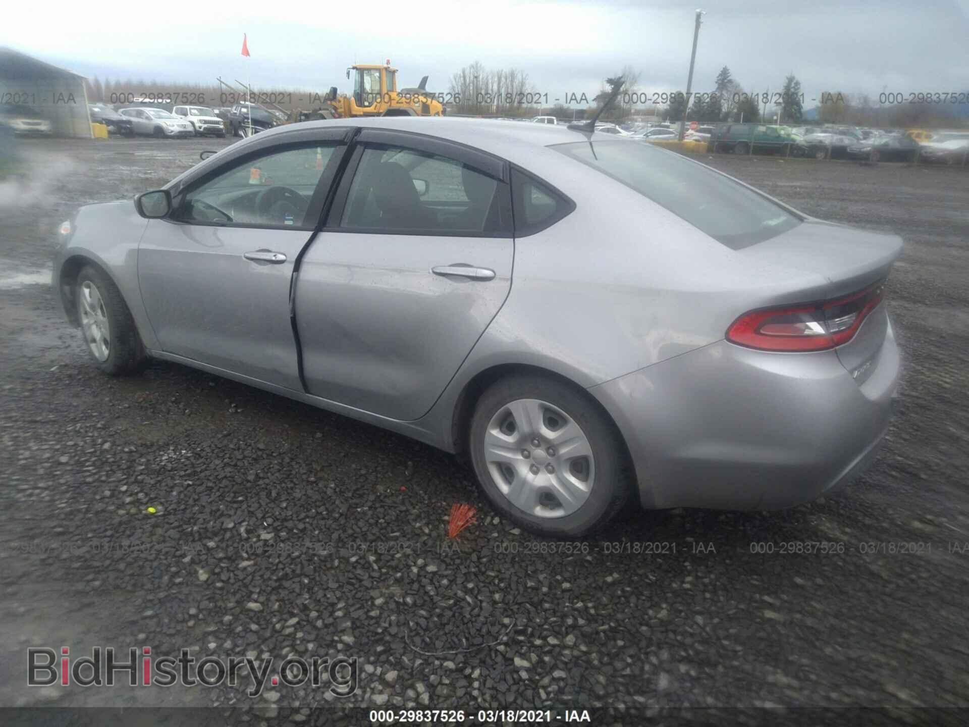 2014 DODGE DART - VIN: 1C3CDFAAXED702150 - Фото 3