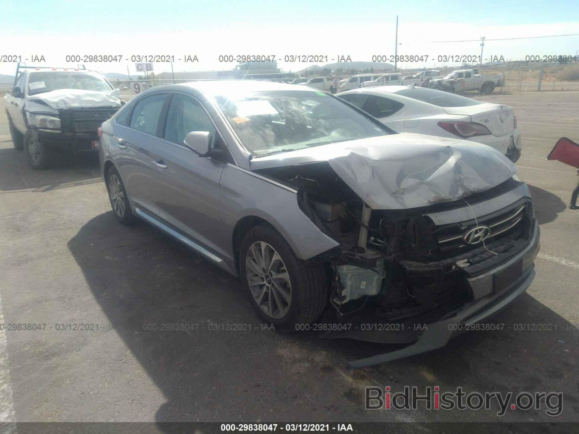 Фотография 5NPE34AF3FH075858 - HYUNDAI SONATA 2015