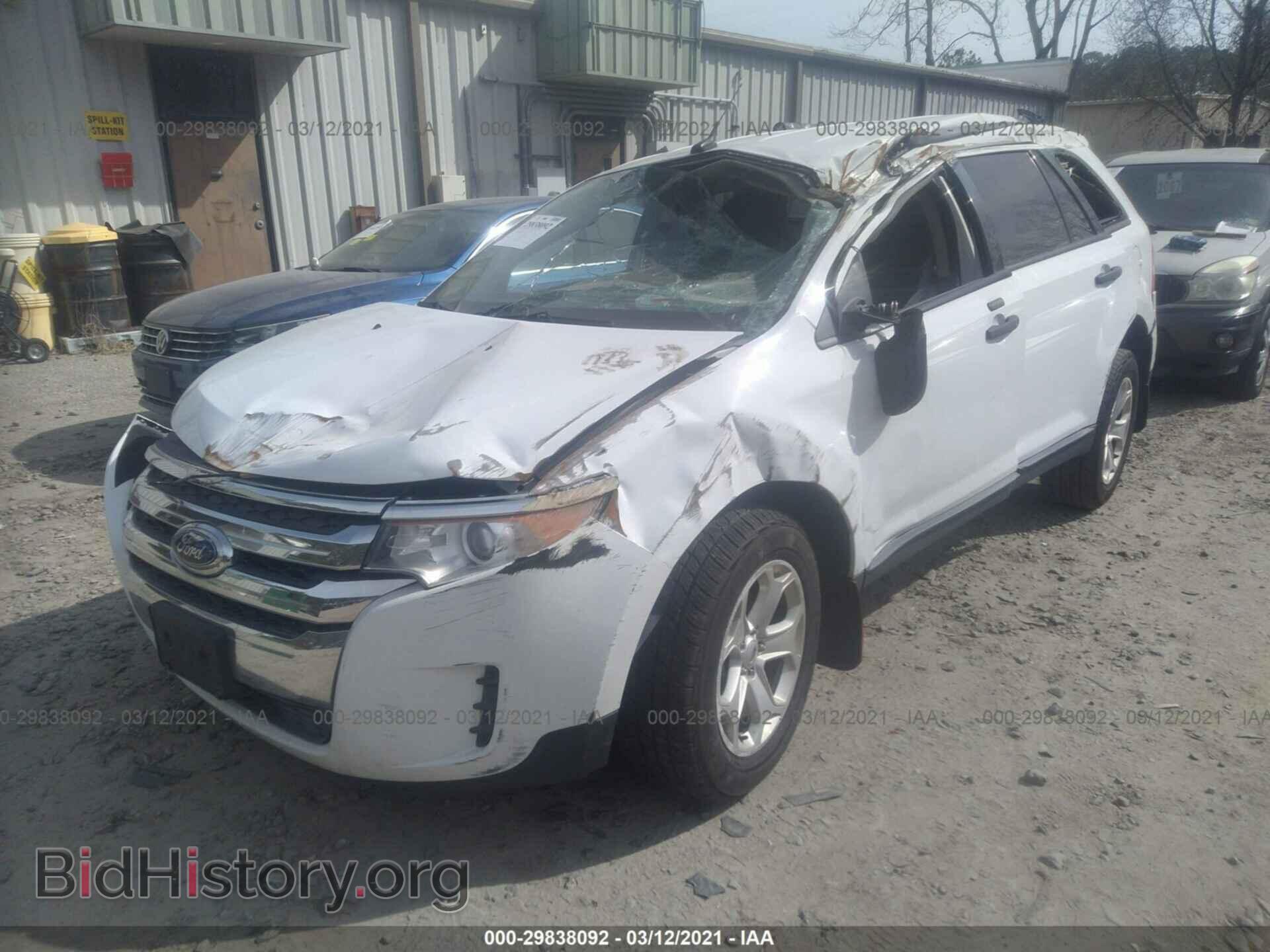 2014 FORD EDGE - VIN: 2FMDK4GC1EBB76480 - Фото 2