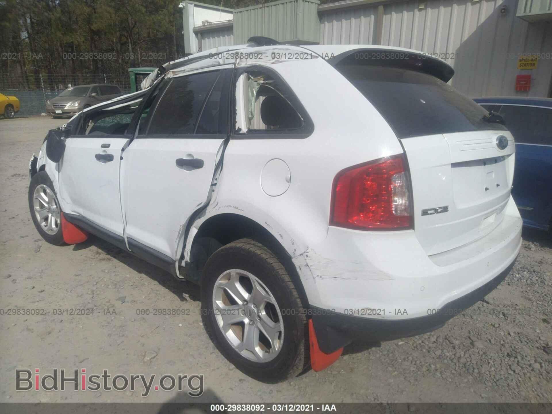 2014 FORD EDGE - VIN: 2FMDK4GC1EBB76480 - Фото 3