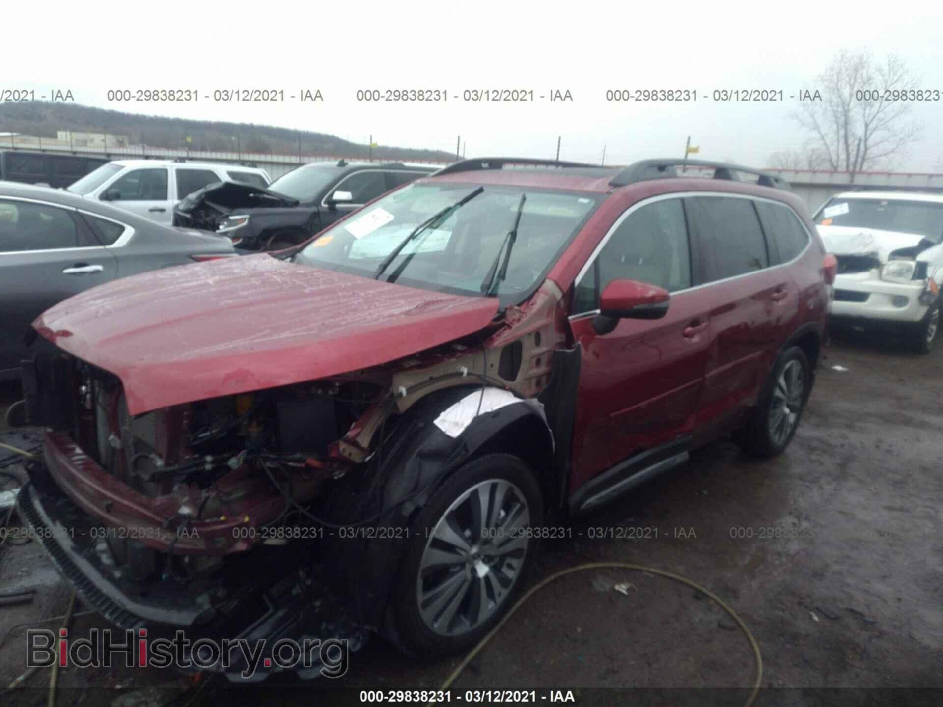 2019 SUBARU ASCENT - VIN: 4S4WMAPD5K3431864 - Фото 2