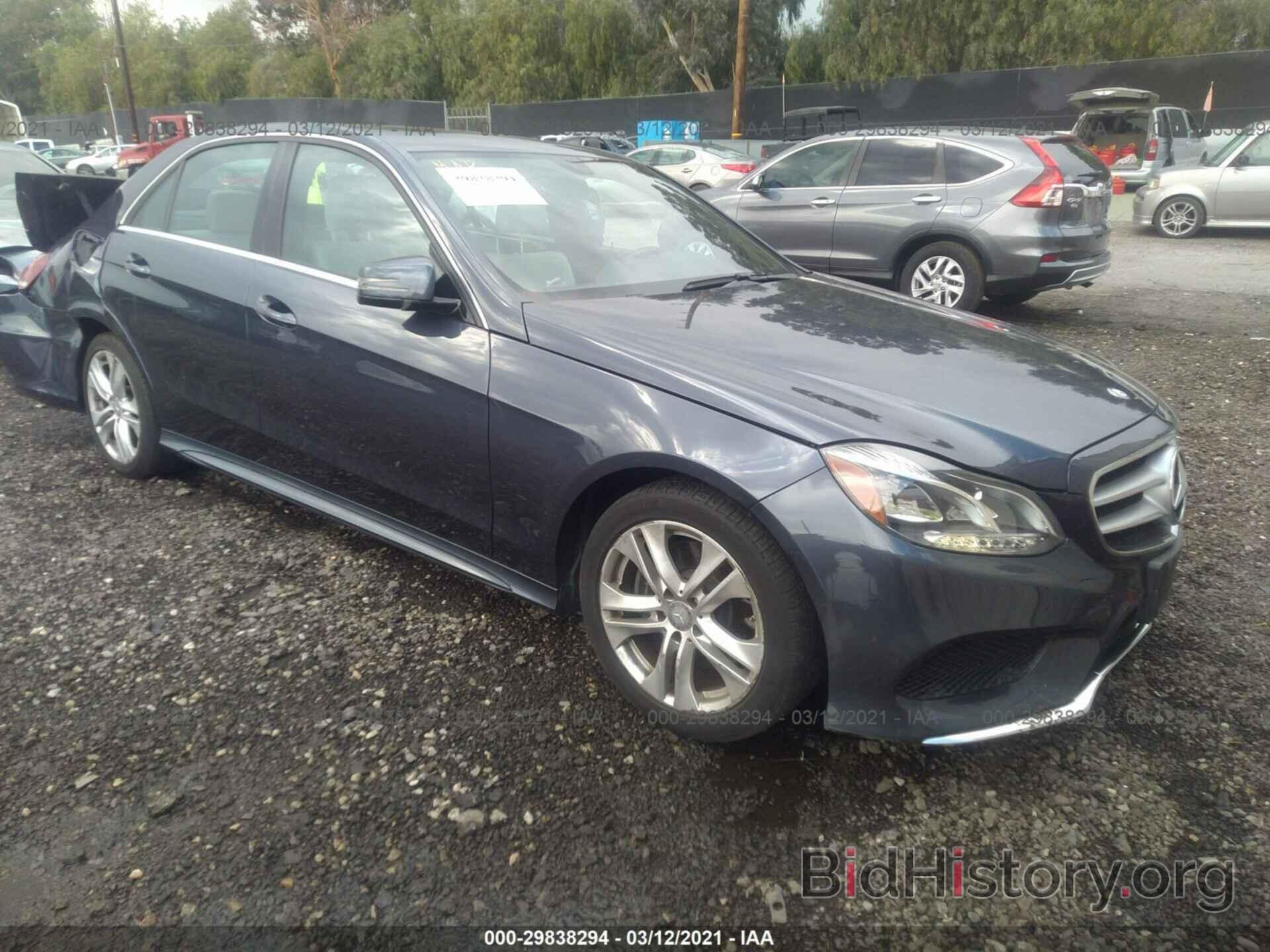 Photo WDDHF5KB3EB052138 - MERCEDES-BENZ E-CLASS 2014