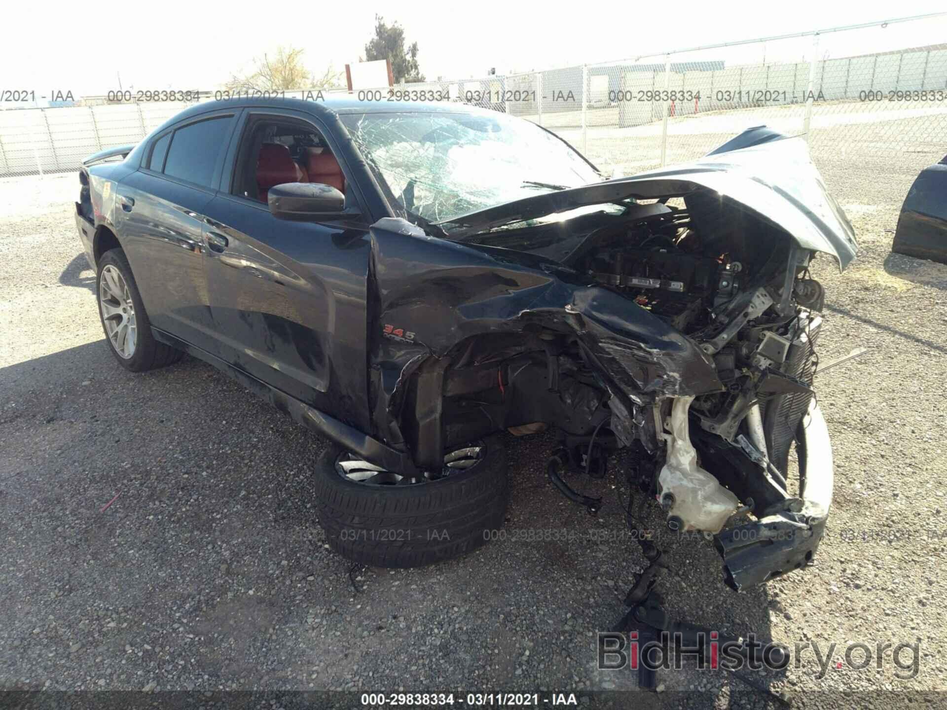 Photo 2C3CDXCT5EH138222 - DODGE CHARGER 2014