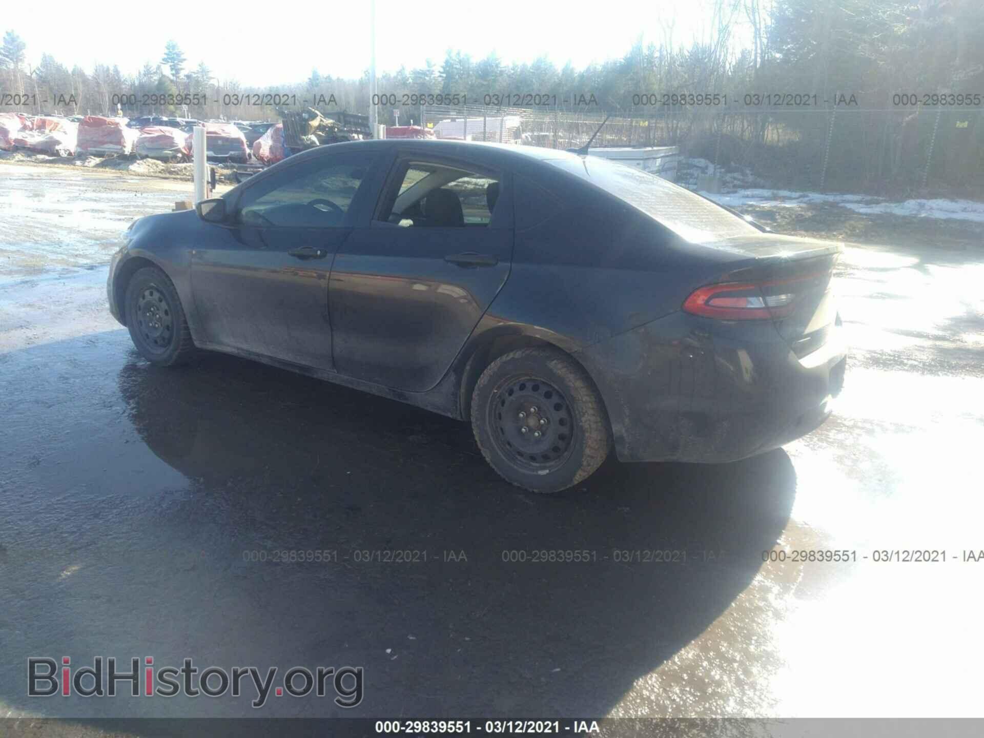 2013 DODGE DART - VIN: 1C3CDFAA1DD257666 - Фото 3