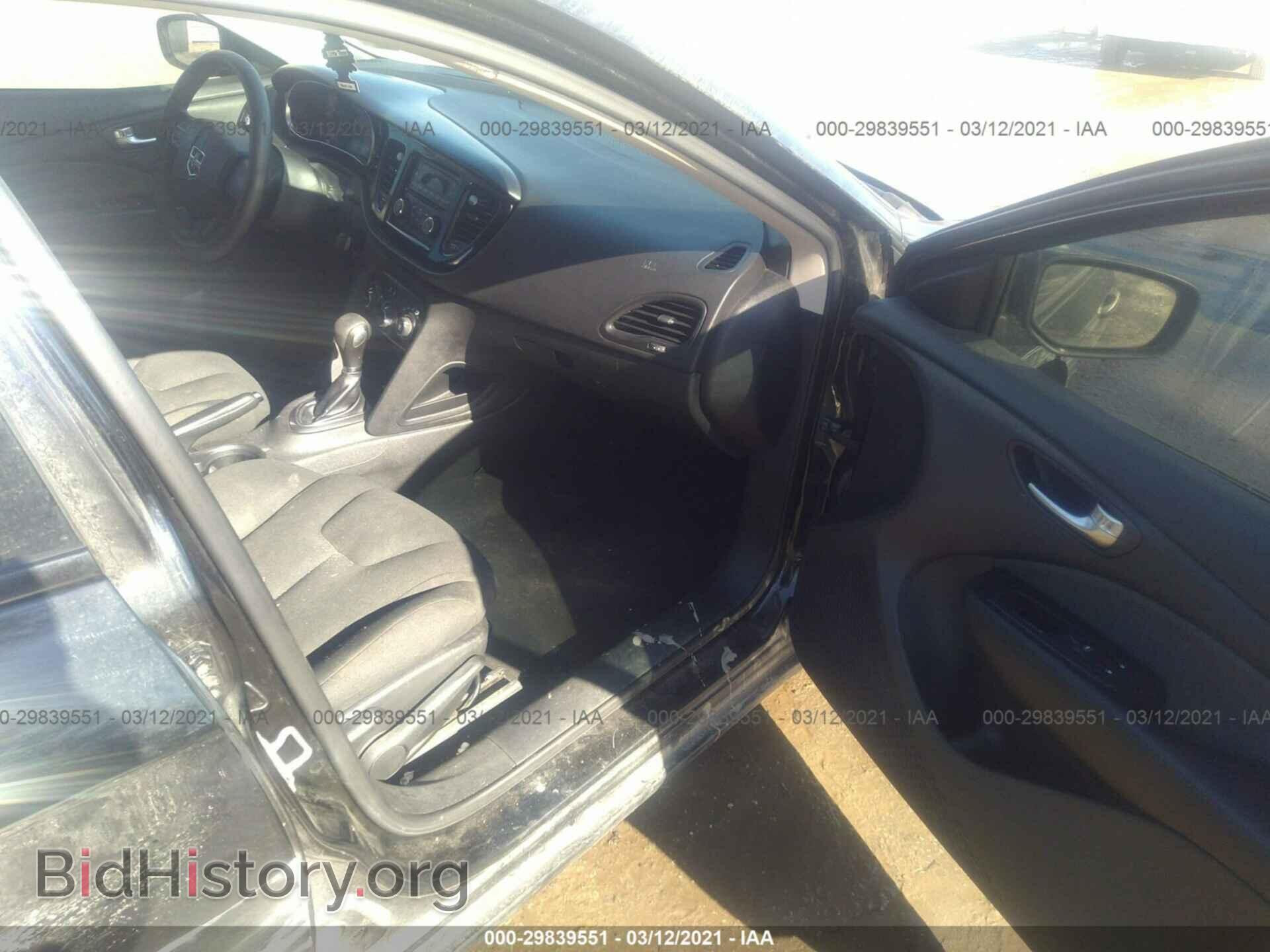 2013 DODGE DART - VIN: 1C3CDFAA1DD257666 - Фото 5