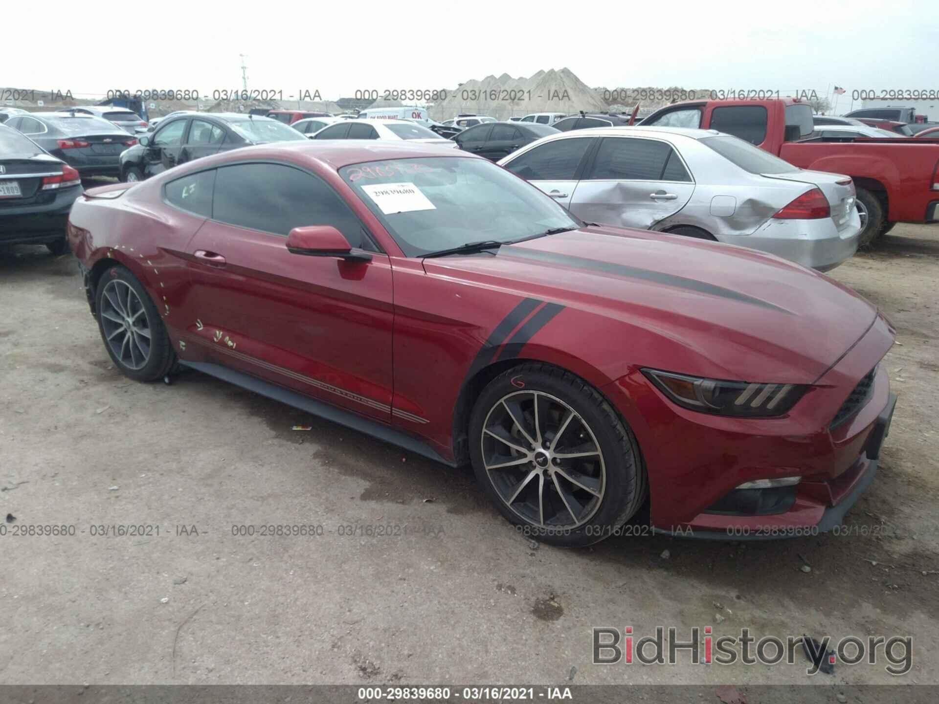 Photo 1FA6P8TH0H5322809 - FORD MUSTANG 2017