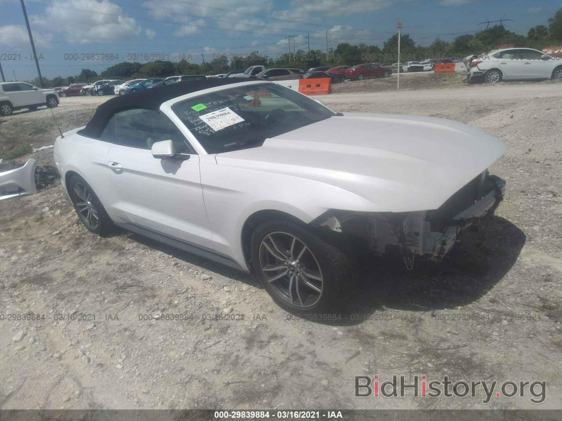 Photo 1FATP8UH2H5320724 - FORD MUSTANG 2017