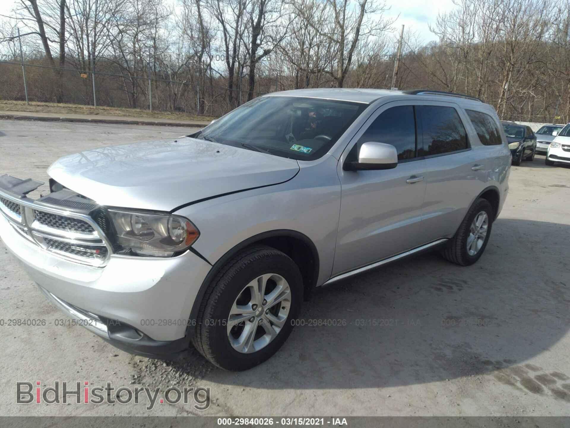 2012 DODGE DURANGO - VIN: 1C4RDJAG6CC301761 - Фото 2