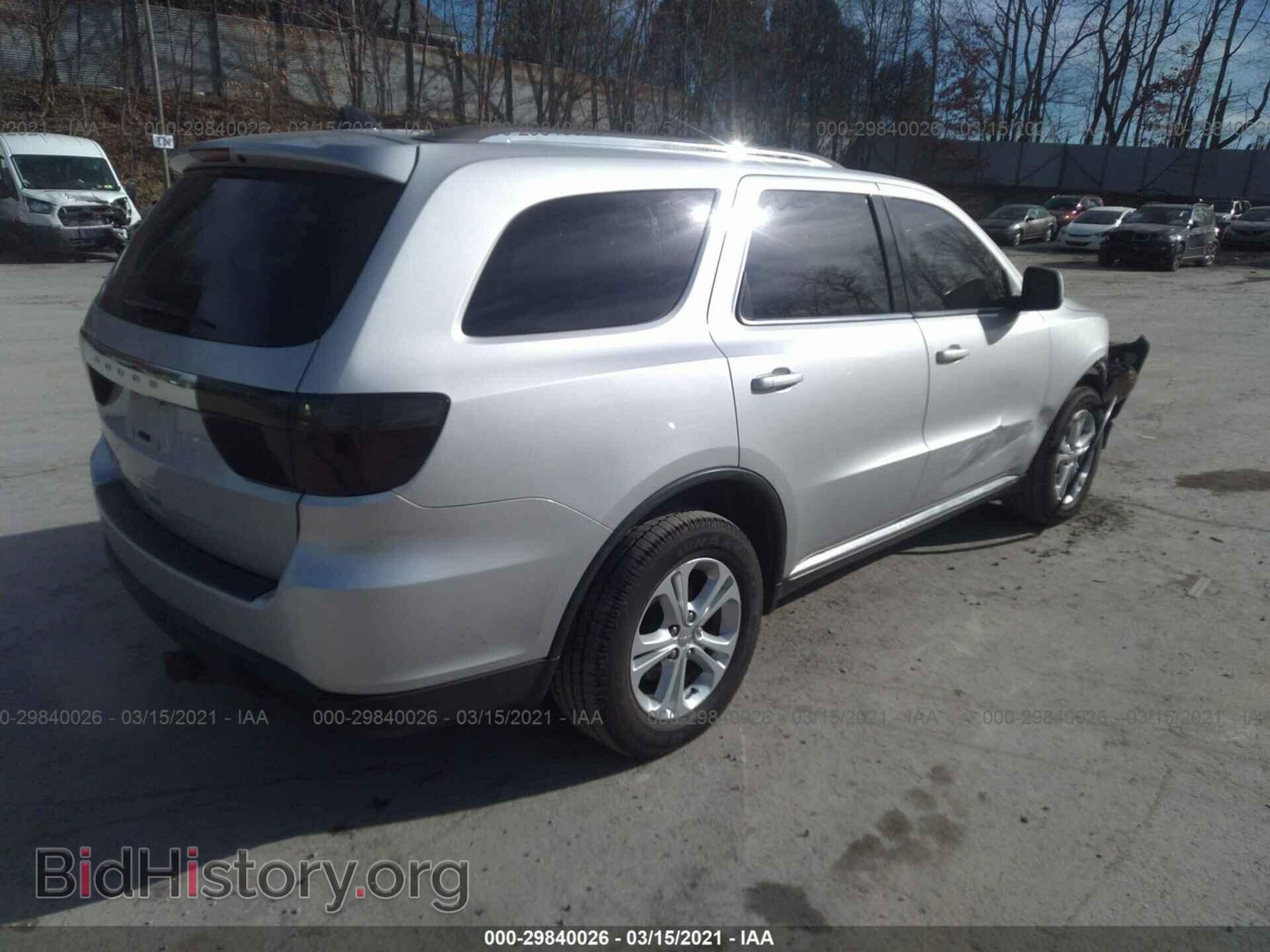 2012 DODGE DURANGO - VIN: 1C4RDJAG6CC301761 - Фото 4