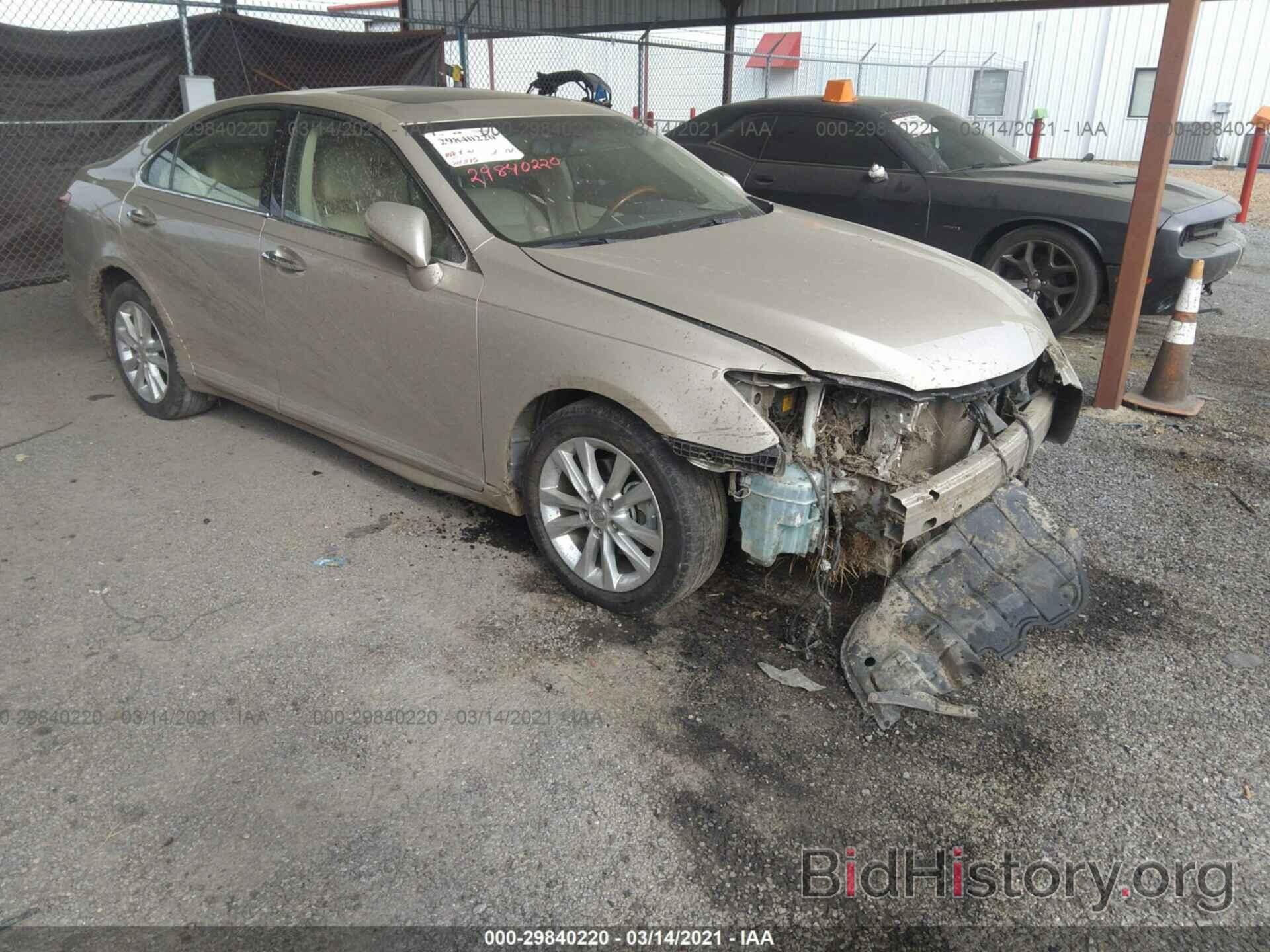 Photo JTHBK1EG3A2376453 - LEXUS ES 350 2010