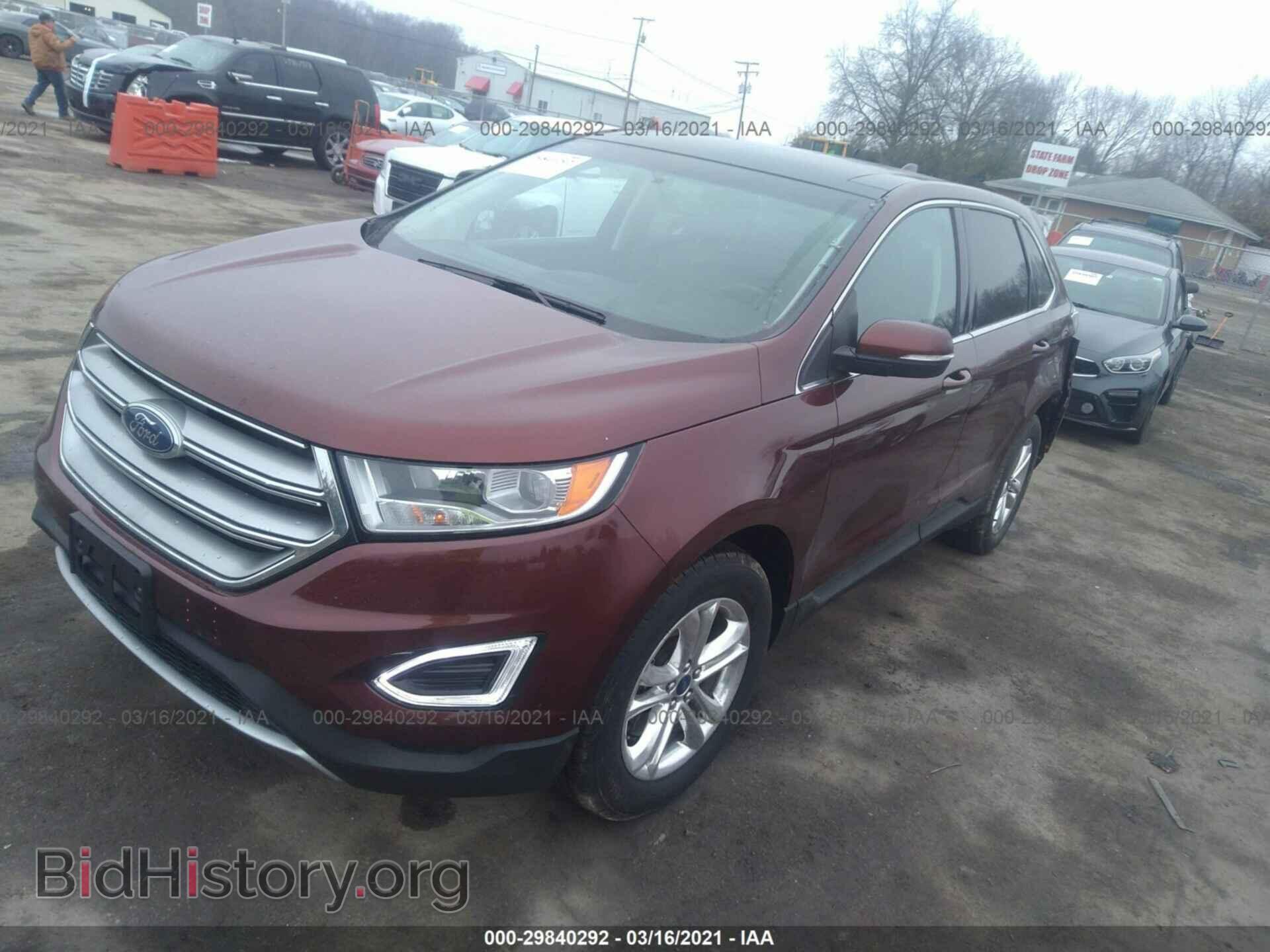 2015 FORD EDGE - VIN: 2FMTK4J96FBC02484 - Photo 2