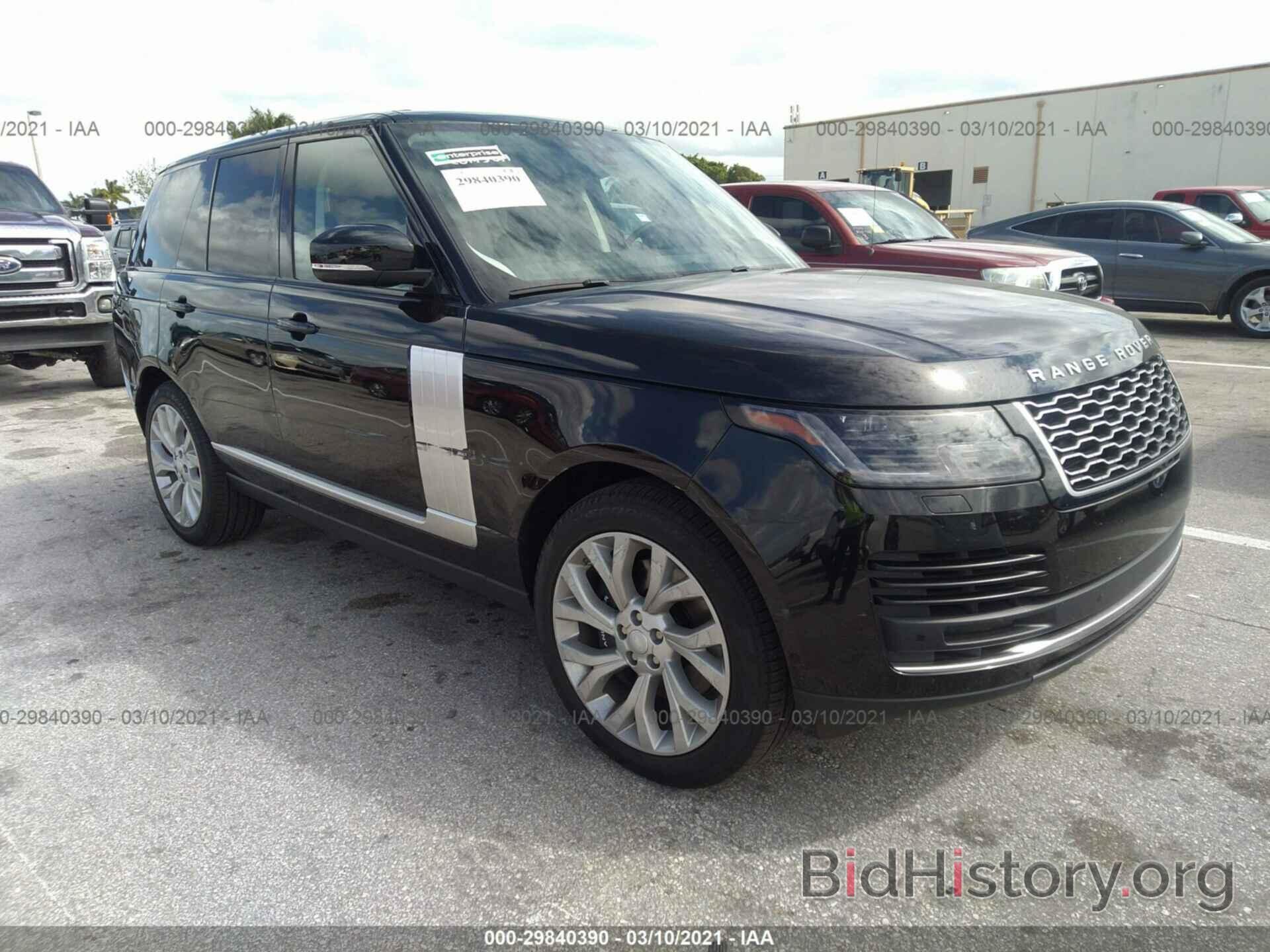 Photo SALGS2RU2MA429479 - LAND ROVER RANGE ROVER 2021