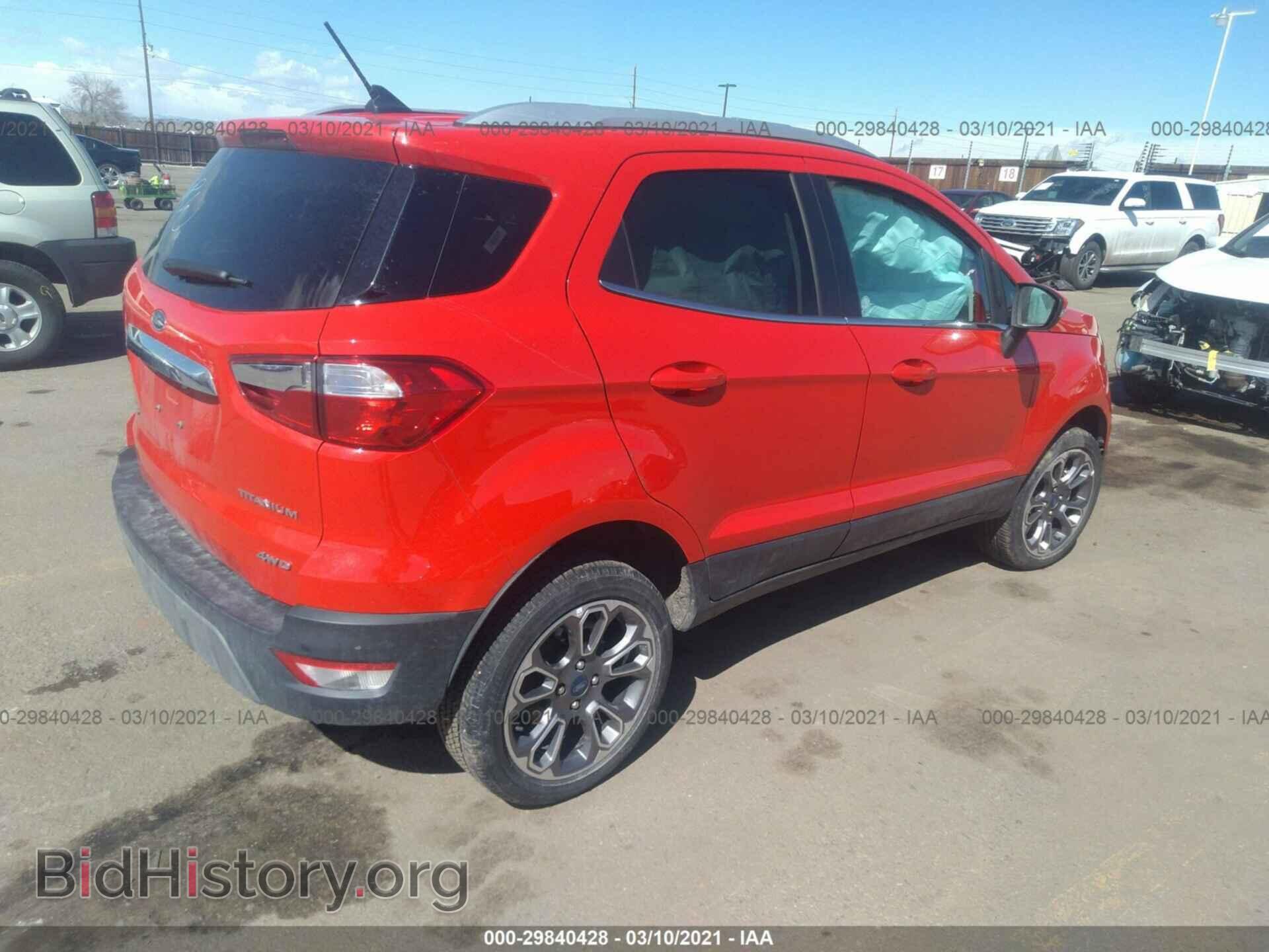 2020 FORD ECOSPORT - VIN: MAJ6S3KL6LC367667 - Photo 4