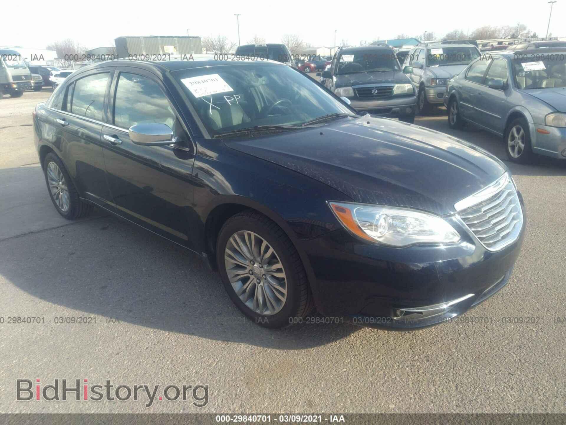 Фотография 1C3CCBCG4DN547049 - CHRYSLER 200 2013