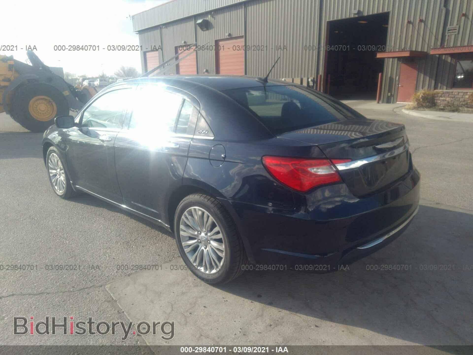 2013 CHRYSLER 200 - VIN: 1C3CCBCG4DN547049 - Фото 3