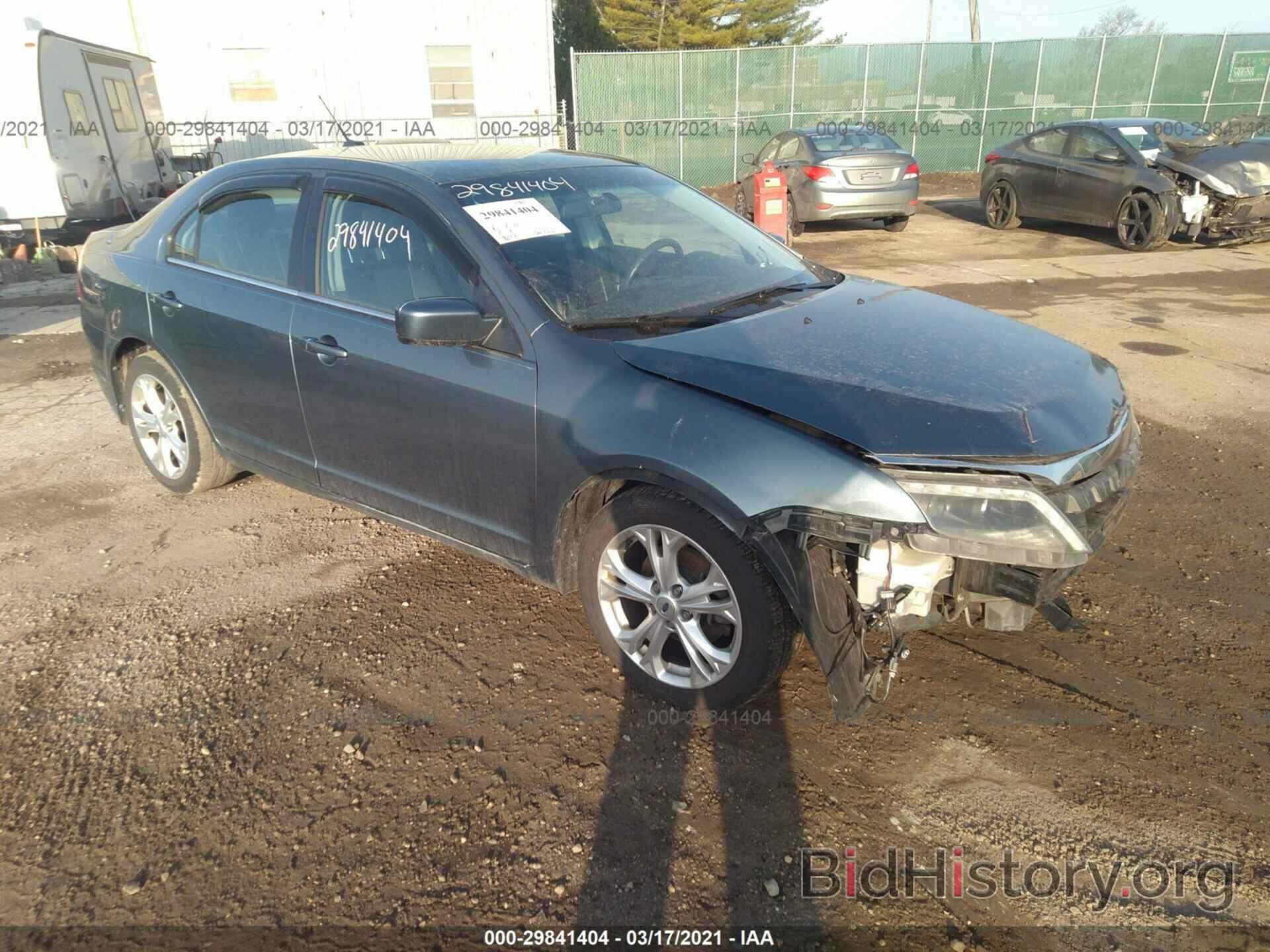 Photo 3FAHP0HA0CR161390 - FORD FUSION 2012