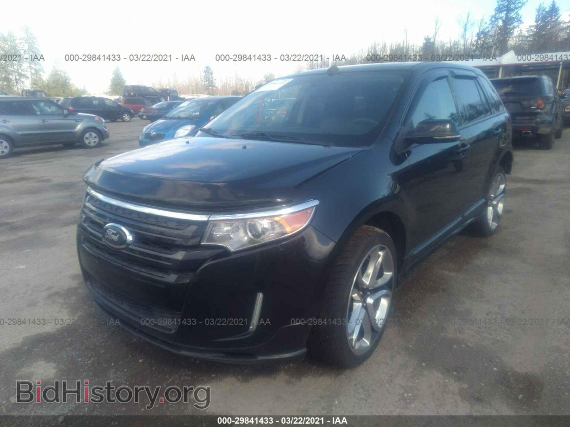 2014 FORD EDGE - VIN: 2FMDK4AK9EBB29097 - Фото 2