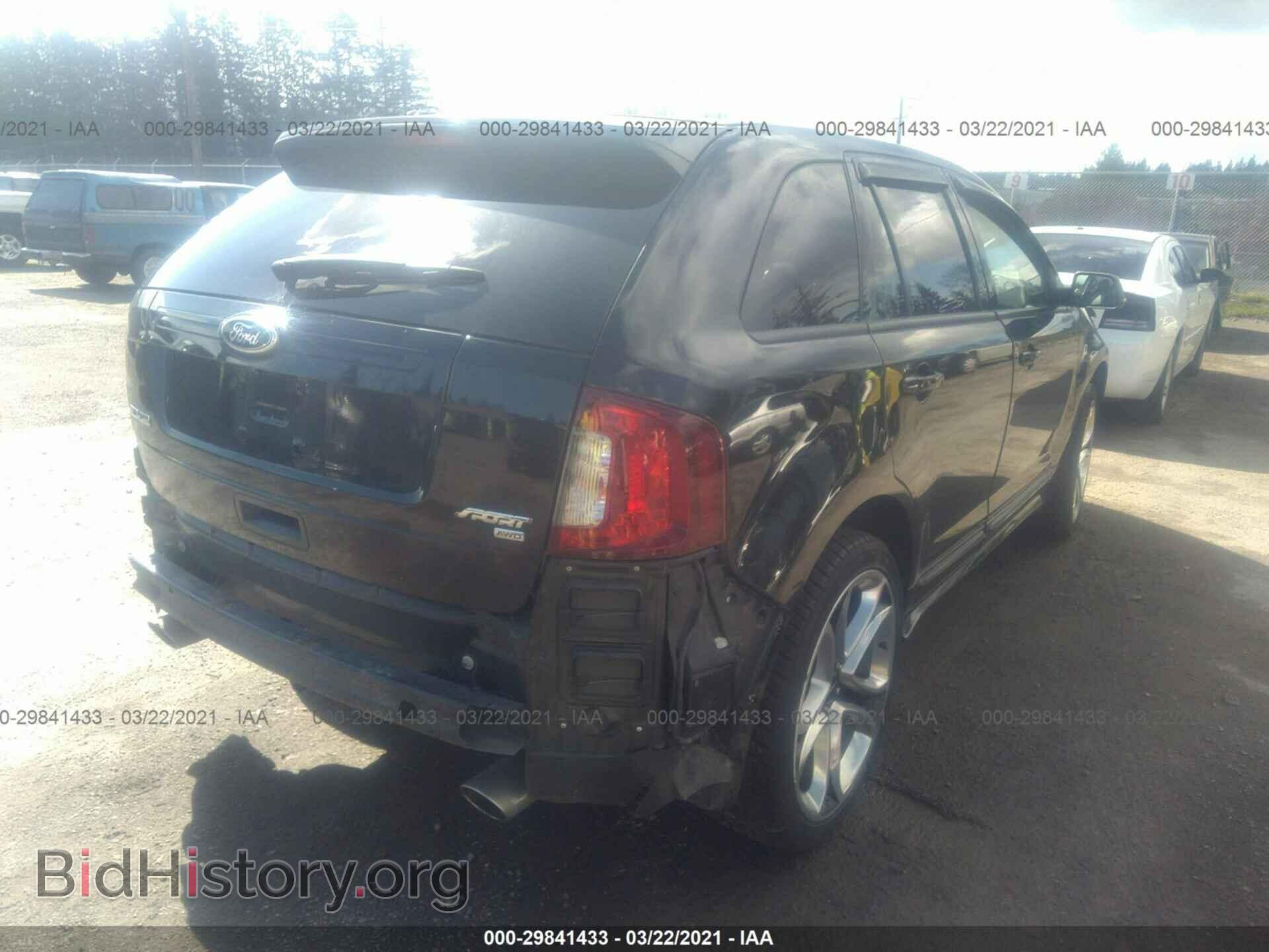 2014 FORD EDGE - VIN: 2FMDK4AK9EBB29097 - Фото 4